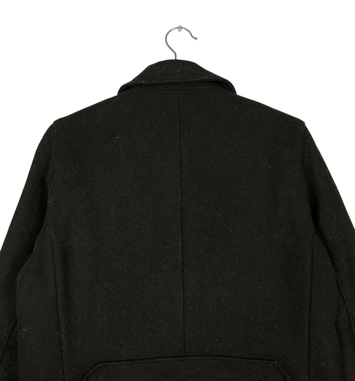 Hysteric Glamour 🔥VINTAGE WOOL BIKER JACKET 291295 HOMME JAPAN DOUBLE COLLAR Size US S / EU 44-46 / 1 - 9 Thumbnail