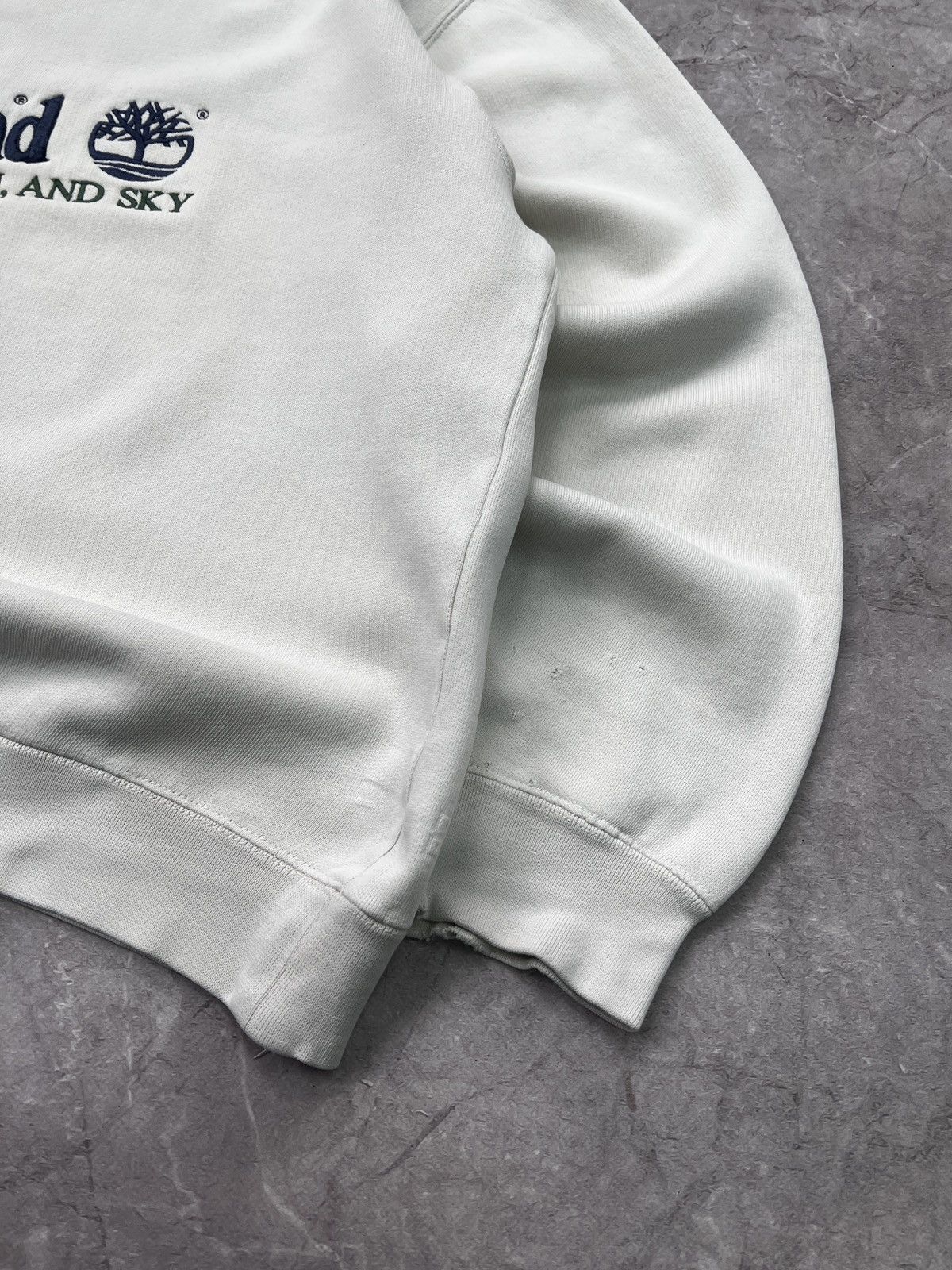 Timberland × Vintage Vintage Timberland Sweatshirt Crewneck Spellout Big Logo Size US XL / EU 56 / 4 - 6 Thumbnail