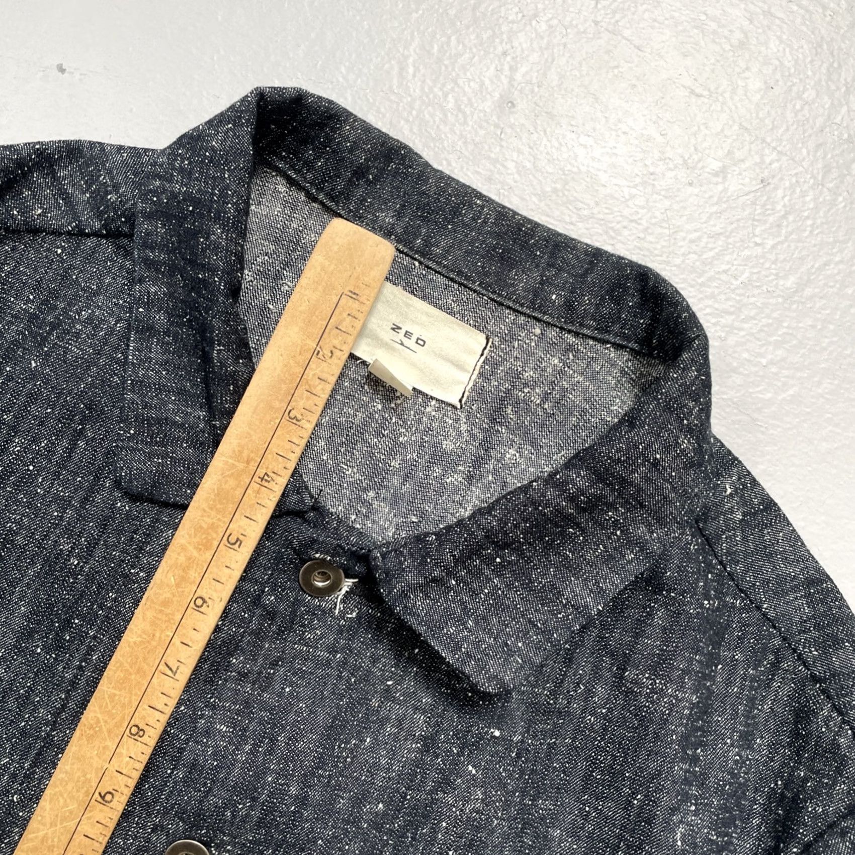 Vintage Zed Seattle By Ty Ziskis Cotton Silk Chore Shirt-Jacket Made In USA Size 2 (M) Blue Unisex Adults Workwear 2 Vintage USA Heritage 90s Mens Womens Size US XS / EU 42 / 0 - 4 Thumbnail