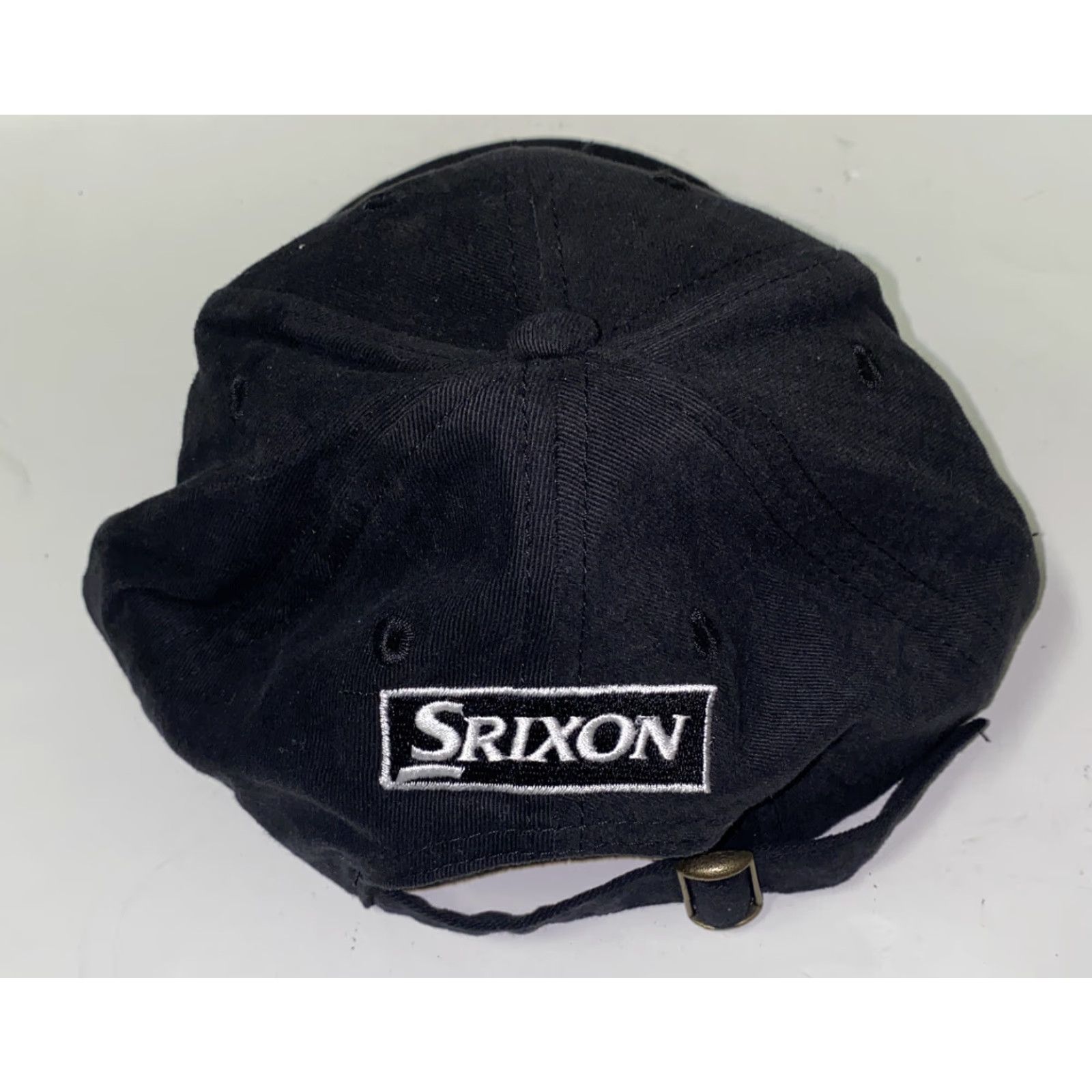 Vintage Srixon USA Made Black/White Adjustable Hat for Men Size ONE SIZE - 4 Thumbnail