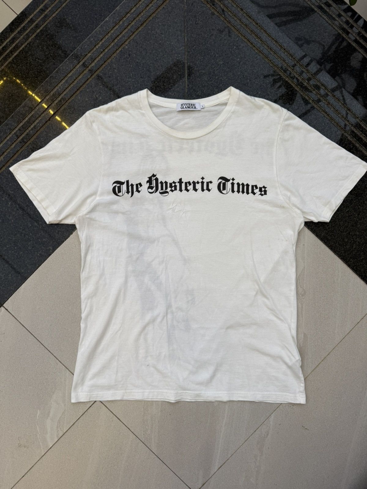 Hysteric Glamour 90’s HYSTERIC GLAMOUR THE HYSTERIC TIMES RARE NAKED TSHIRT Size US M / EU 48-50 / 2 - 4 Thumbnail