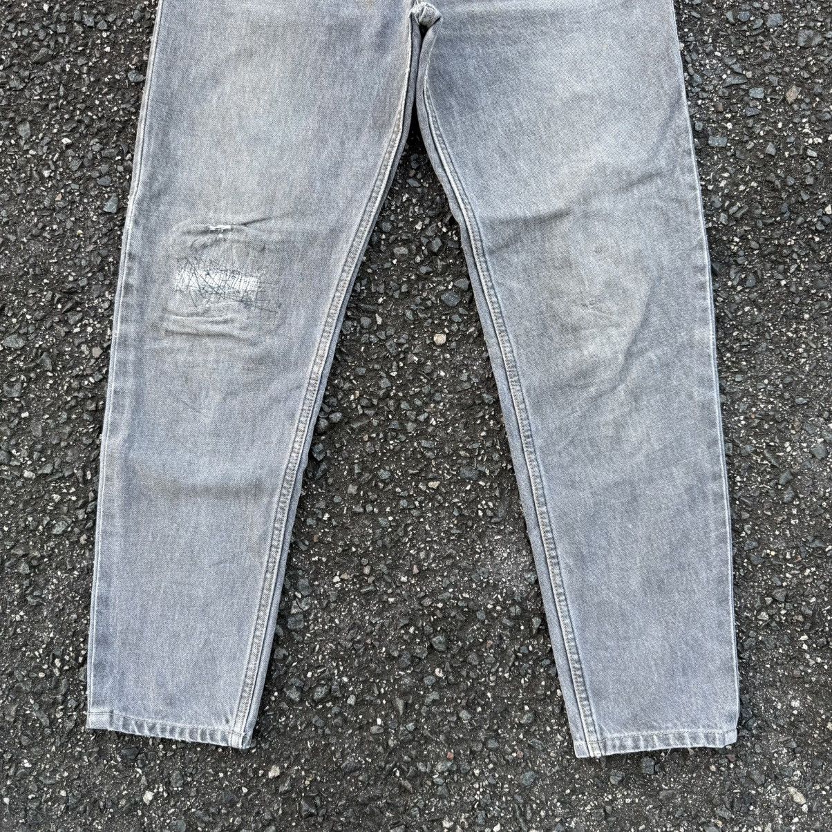 Edwin VINTAGE EDWIN USA FADED BLACK JEAN DENIM PANTS Size US 32 / EU 48 - 3 Thumbnail