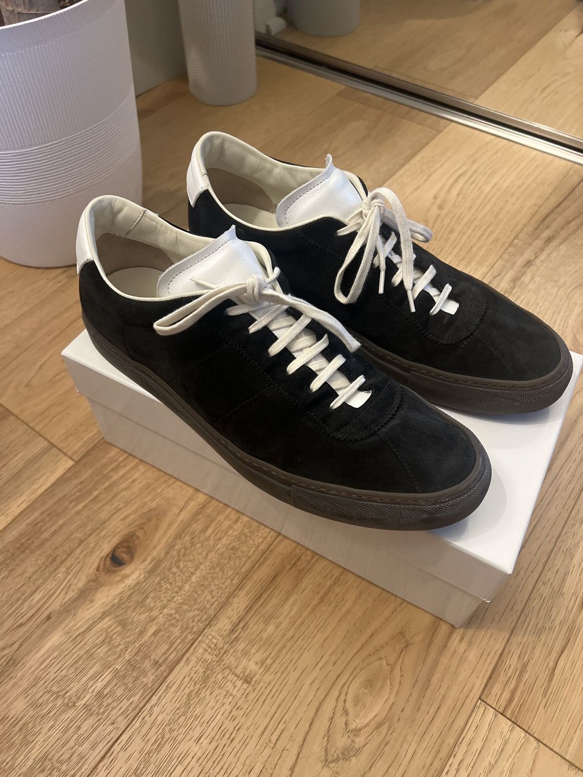 Common Projects Tennis 70 Black Size US 12 / EU 45 - 1 Thumbnail