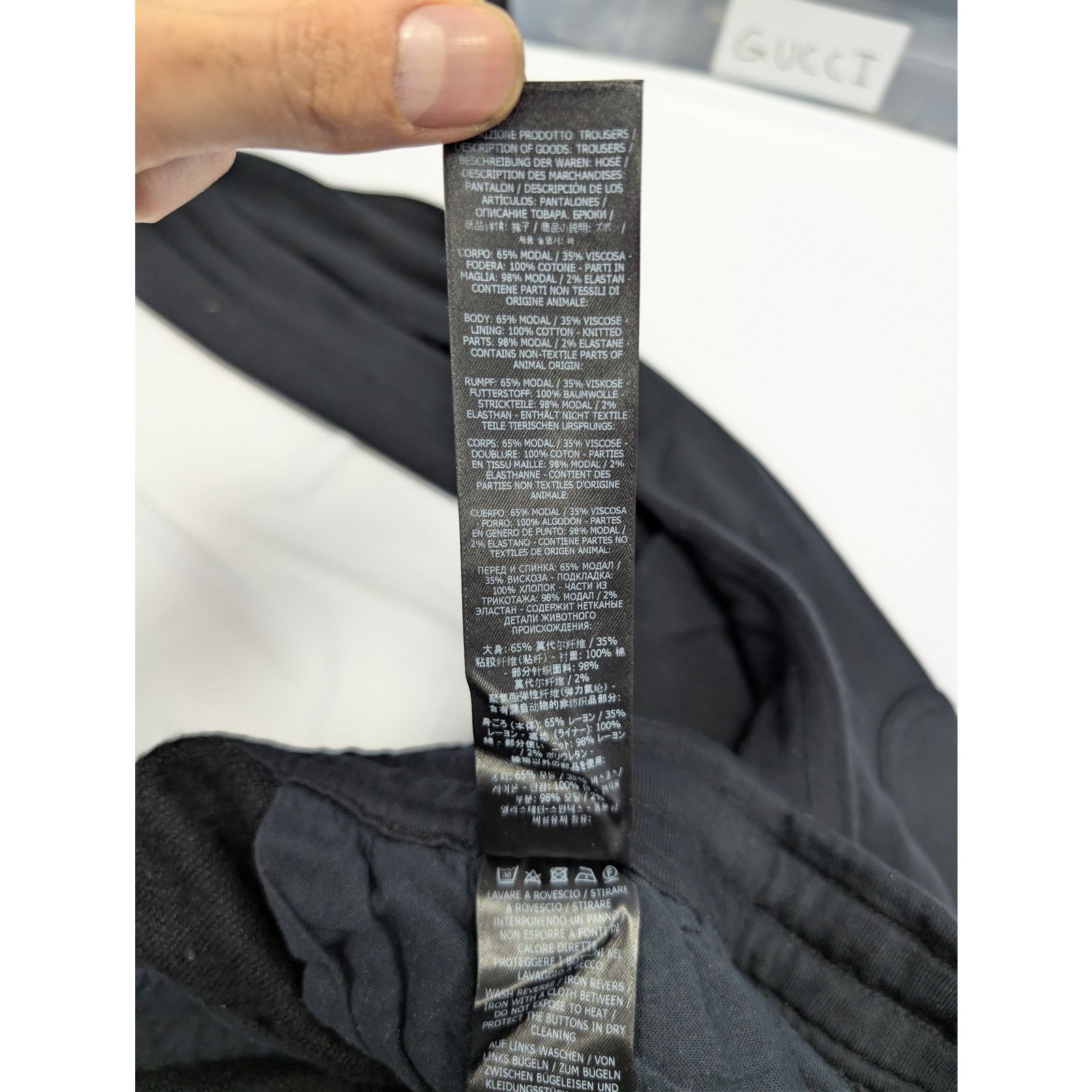 Tom Ford o1rshd1 CC20 Cotton jogging pants Trousers in Black Size US 32 / EU 48 - 18 Thumbnail
