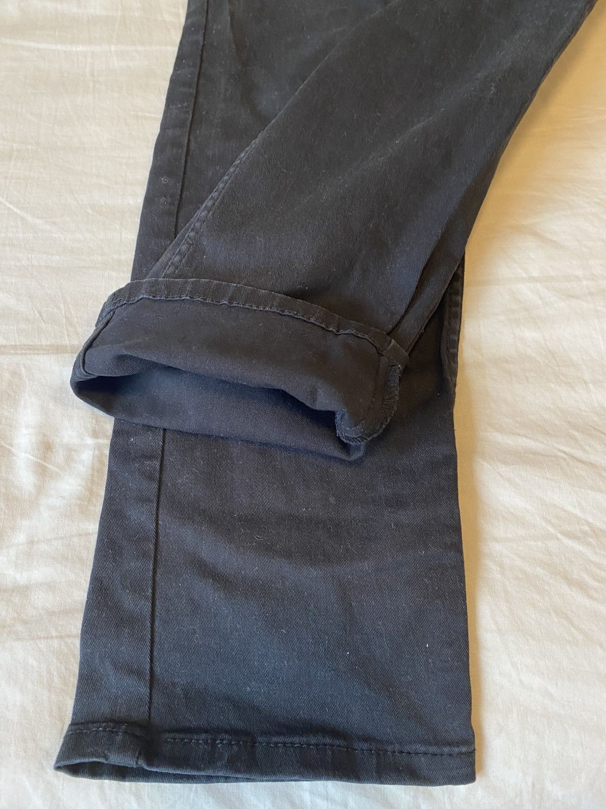 H&M Slim fit black jeans Size US 32 / EU 48 - 5 Thumbnail