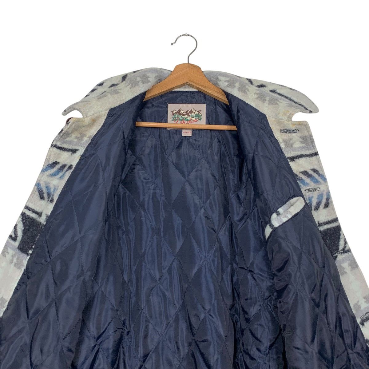 Vintage Vintage 90’s ULCOLOU Nordic Pattern Coat Jacket #2869-C129 Size US M / EU 48-50 / 2 - 12 Thumbnail