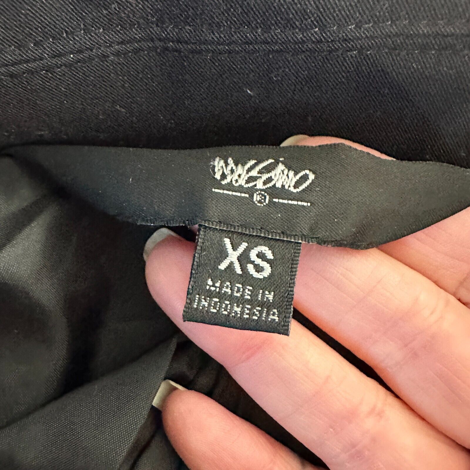 Mossimo Mossimo Jet Black One Button Welt Pocket Casual Blazer XS Size XS / US 0-2 / IT 36-38 - 5 Thumbnail