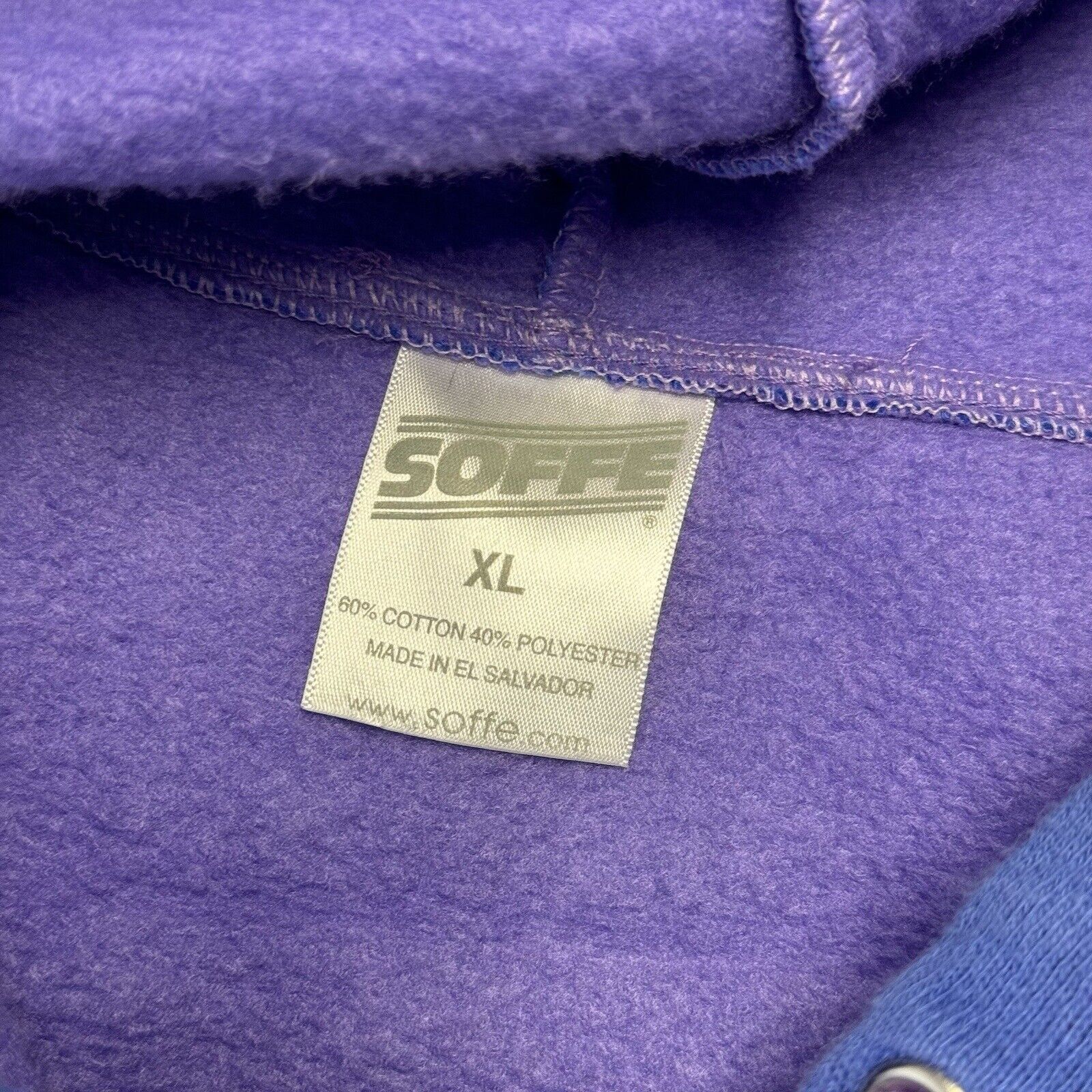 Vintage Soffe Hoodie Sweatshirt Junior XL Blue Long Sleeve C1 Size US XL / EU 56 / 4 - 9 Thumbnail