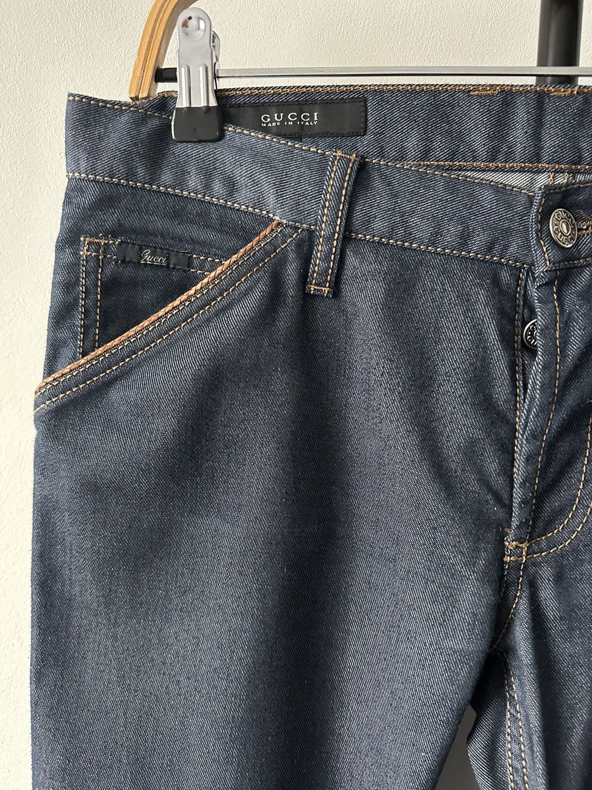 Gucci Gucci indigo jeans blue pants trousers Size 32" / US 10 / IT 46 - 5 Thumbnail