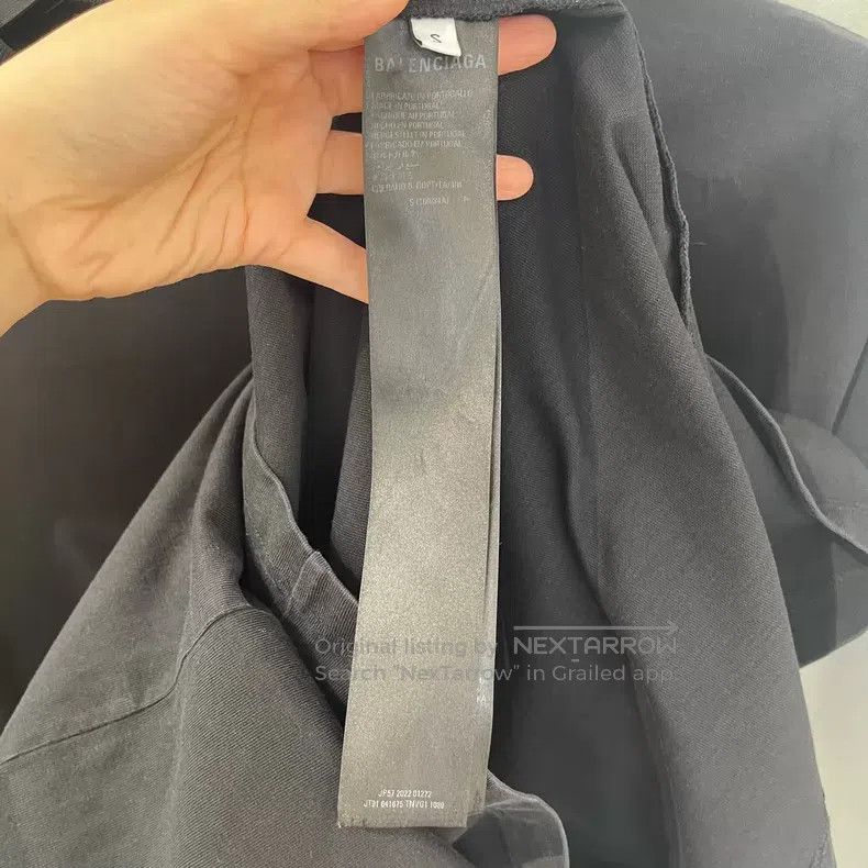 Balenciaga Balenciaga Coke tape short sleeve t-shirt Size US S / EU 44-46 / 1 - 4 Thumbnail