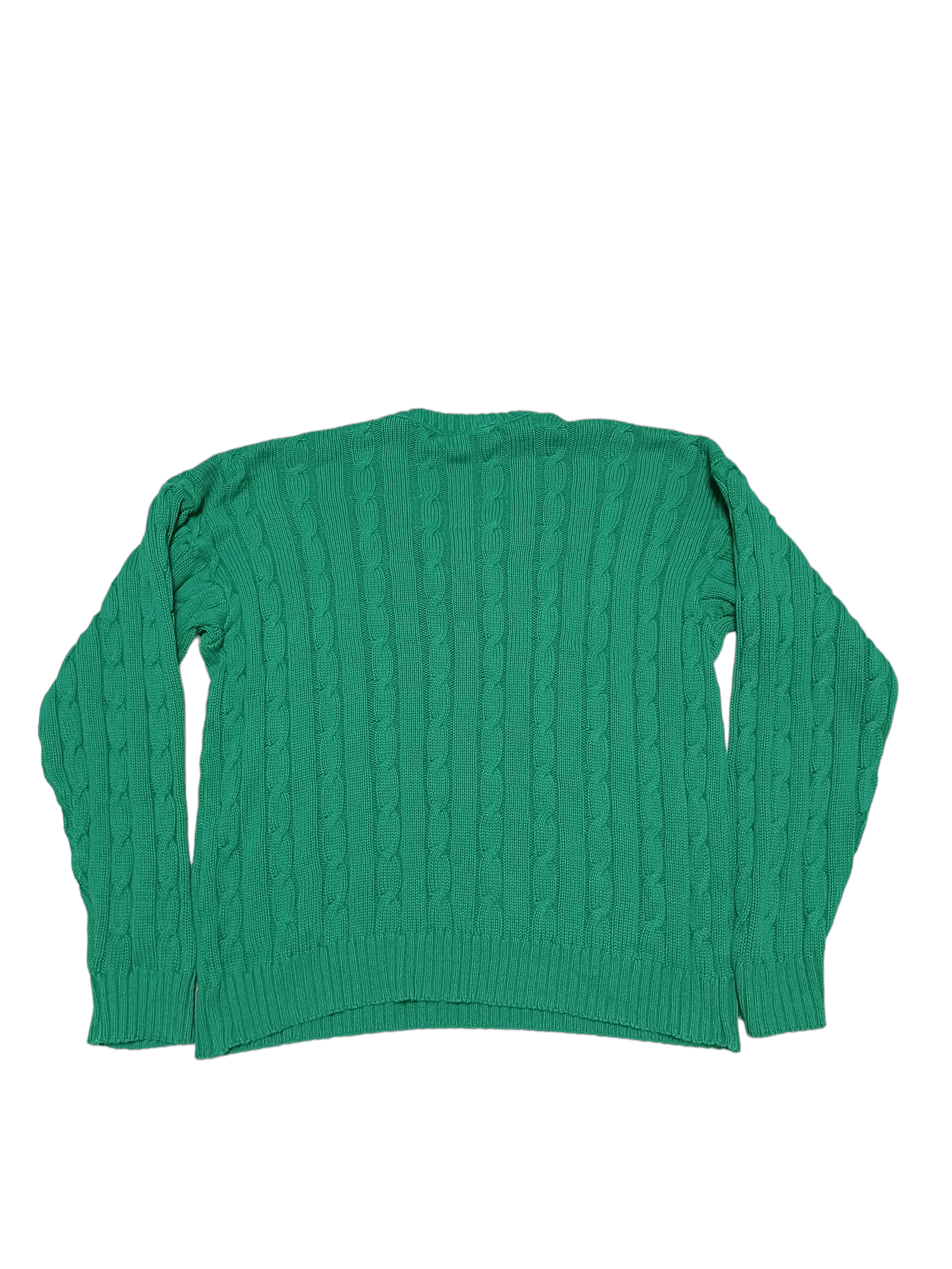 Lacoste LACOSTE VINTAGE 90S OVERSIZE COTTON V-NECK SWEATER OLDMONEY Size US XXL / EU 58 / 5 - 2 Thumbnail