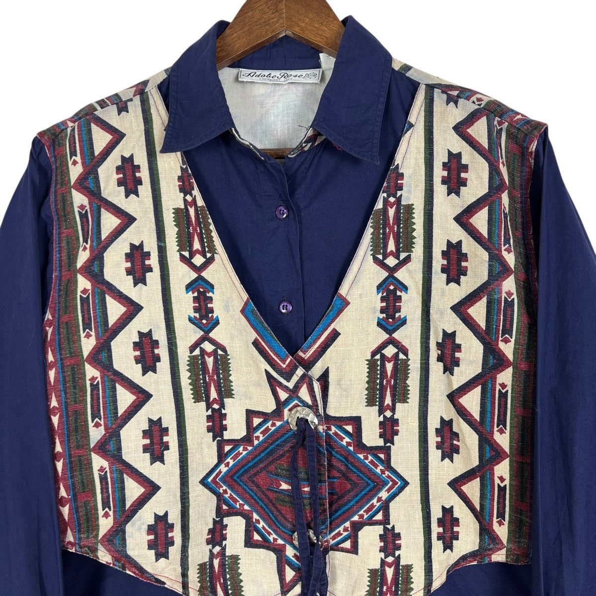 Vintage Vintage Aztec Navajo Western Button Up Shirt Size US M / EU 48-50 / 2 - 5 Thumbnail