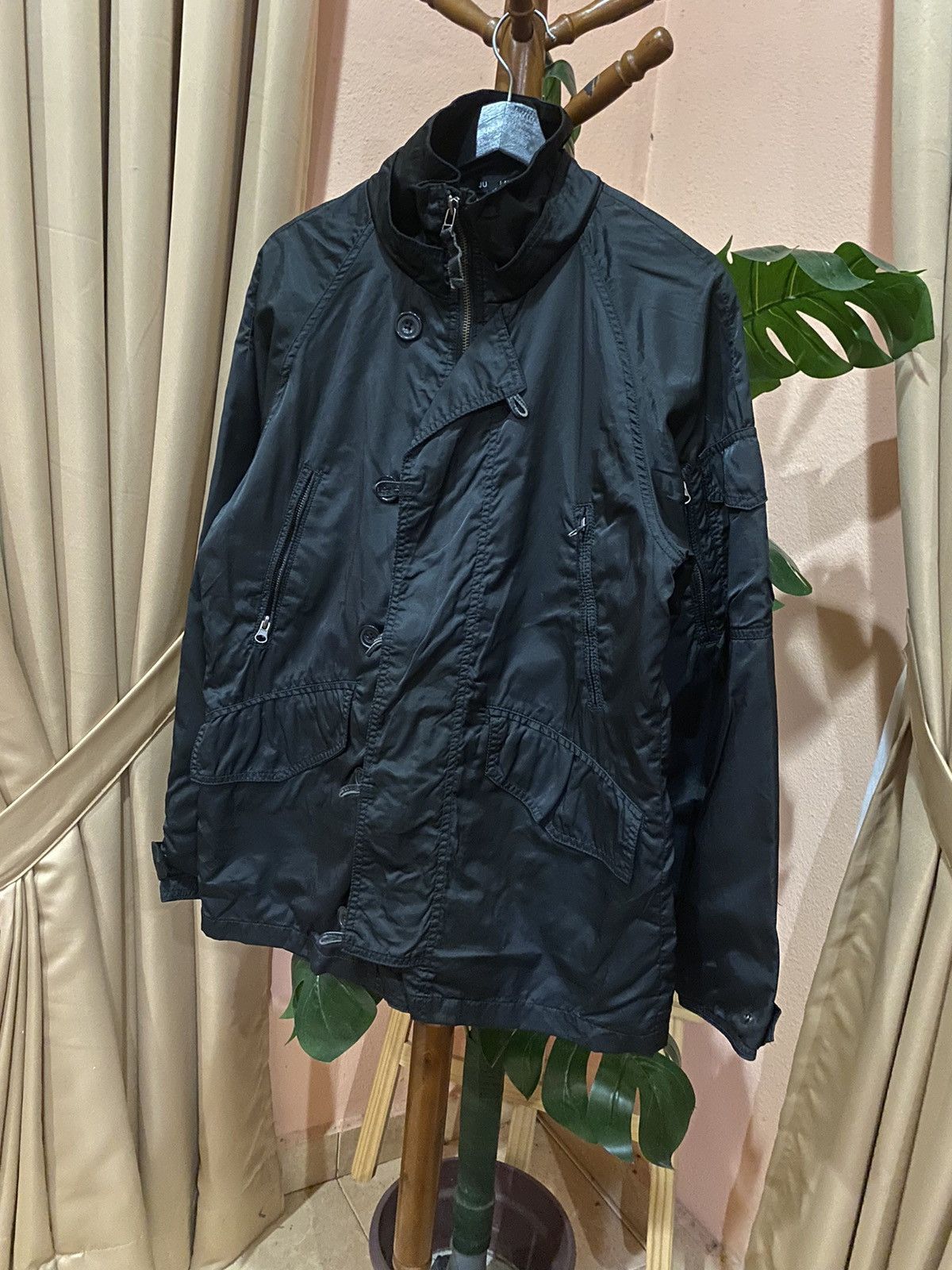 Japanese Brand JUN MEN UTILITY RAINCOAT Size US M / EU 48-50 / 2 - 4 Thumbnail