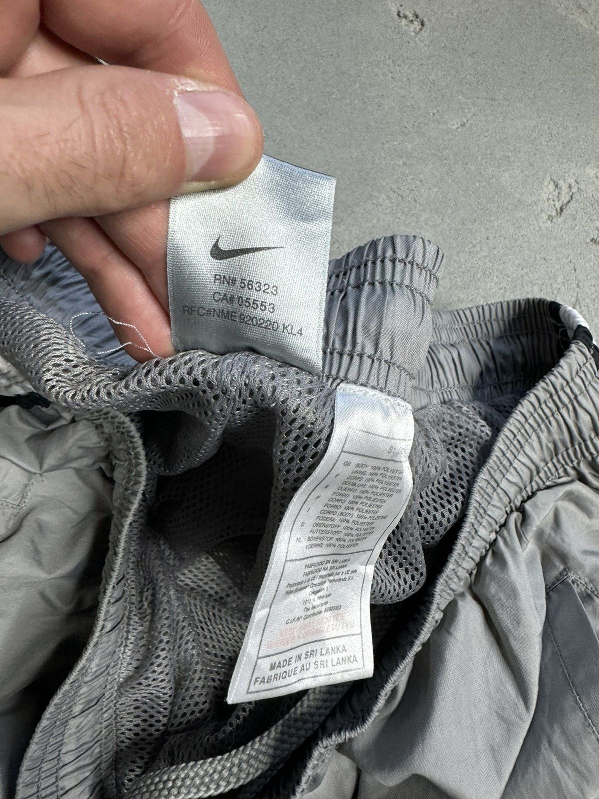 Nike × Vintage Vintage Y2K Nike Court Nylon Track Pants Size US 36 / EU 52 - 7 Thumbnail