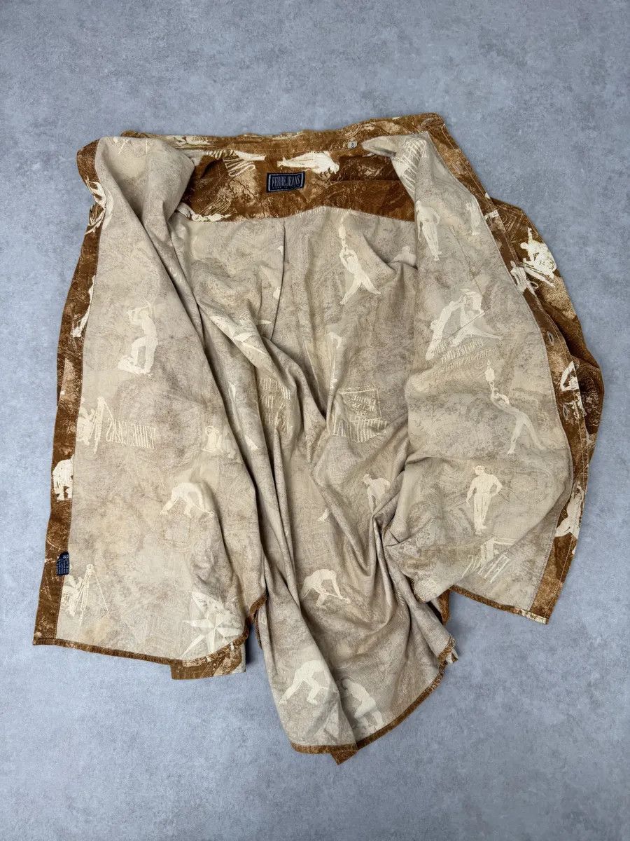 Gianfranco Ferre 1990s Gianfranco Ferré Contemporary Brown Humanoid Shirt Size US M / EU 48-50 / 2 - 9 Thumbnail