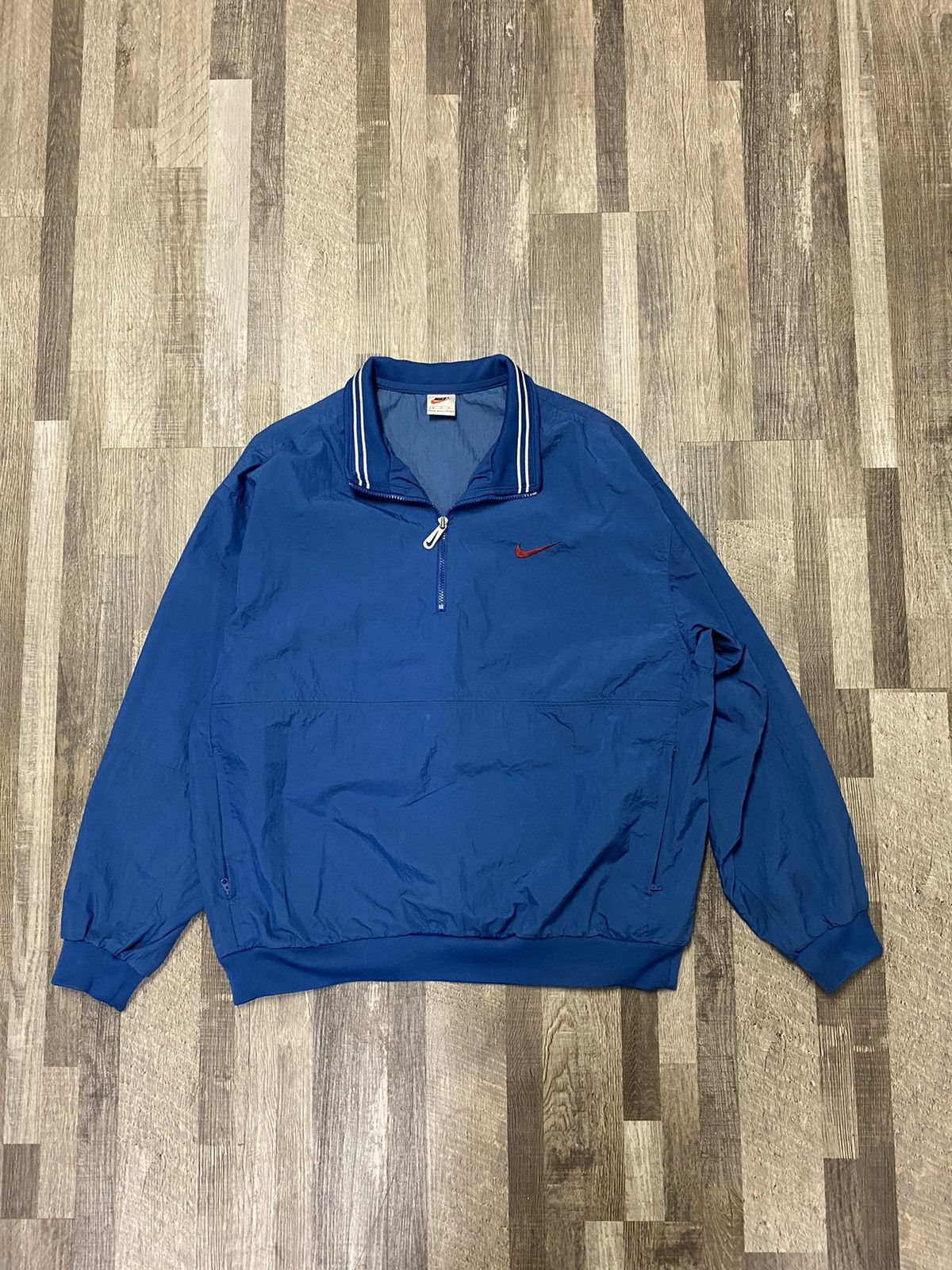 90’s Vintage Nike Pullover Windbreaker Jacket Zip