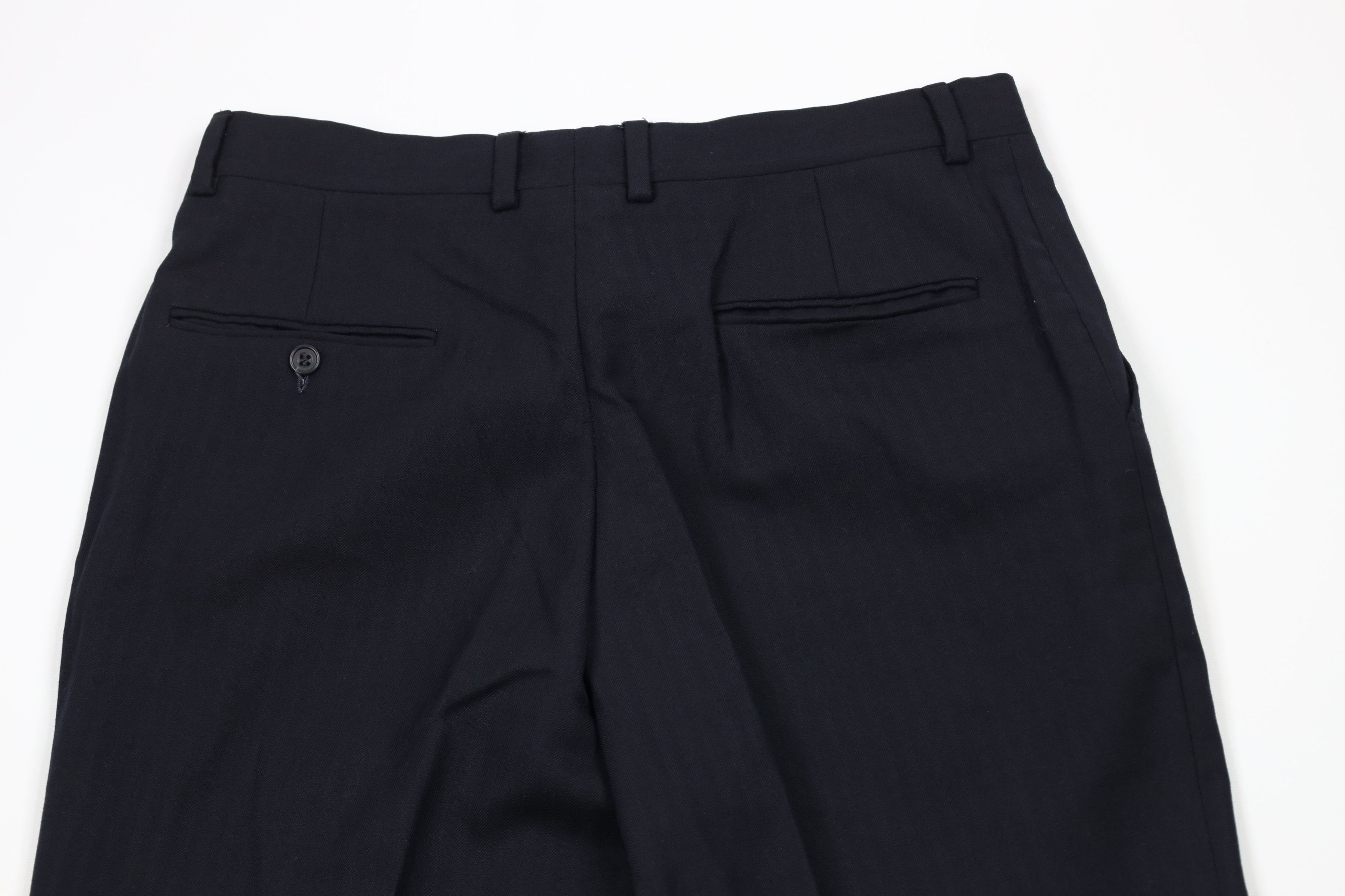 Vintage Vintage 70s Streetwear Herringbone Wide Leg Chino Pants USA Size US 32 / EU 48 - 10 Thumbnail