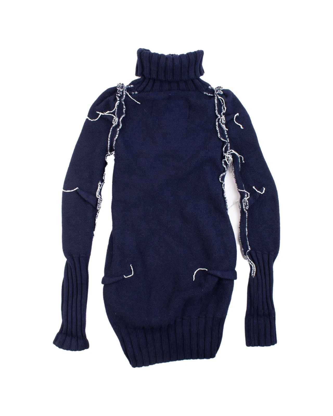 H&M × Maison Margiela Woman's Maison Martin Margiela x H&M Sweater Navy Size XS Size XS / US 0-2 / IT 36-38 - 2 Thumbnail