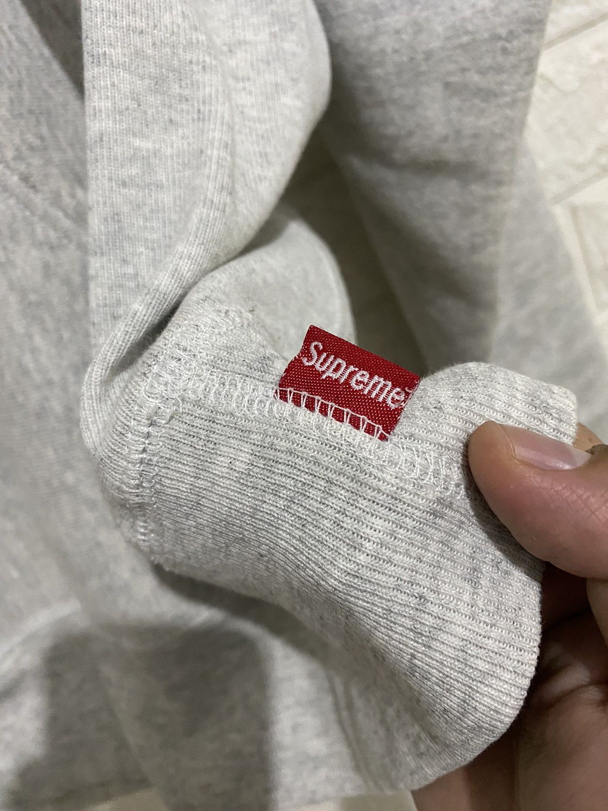 Supreme Rare!! Supreme Box Logo 1997 Hoodie Brown on grey Size US M / EU 48-50 / 2 - 7 Thumbnail