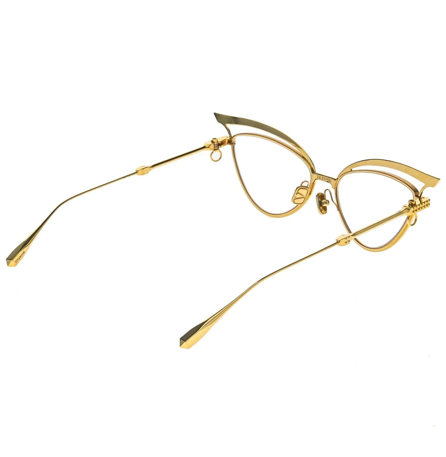 Valentino VALENTINO V-GLASSLINER VLX118 Gold Chain Green VLX 118E Size ONE SIZE - 5 Thumbnail