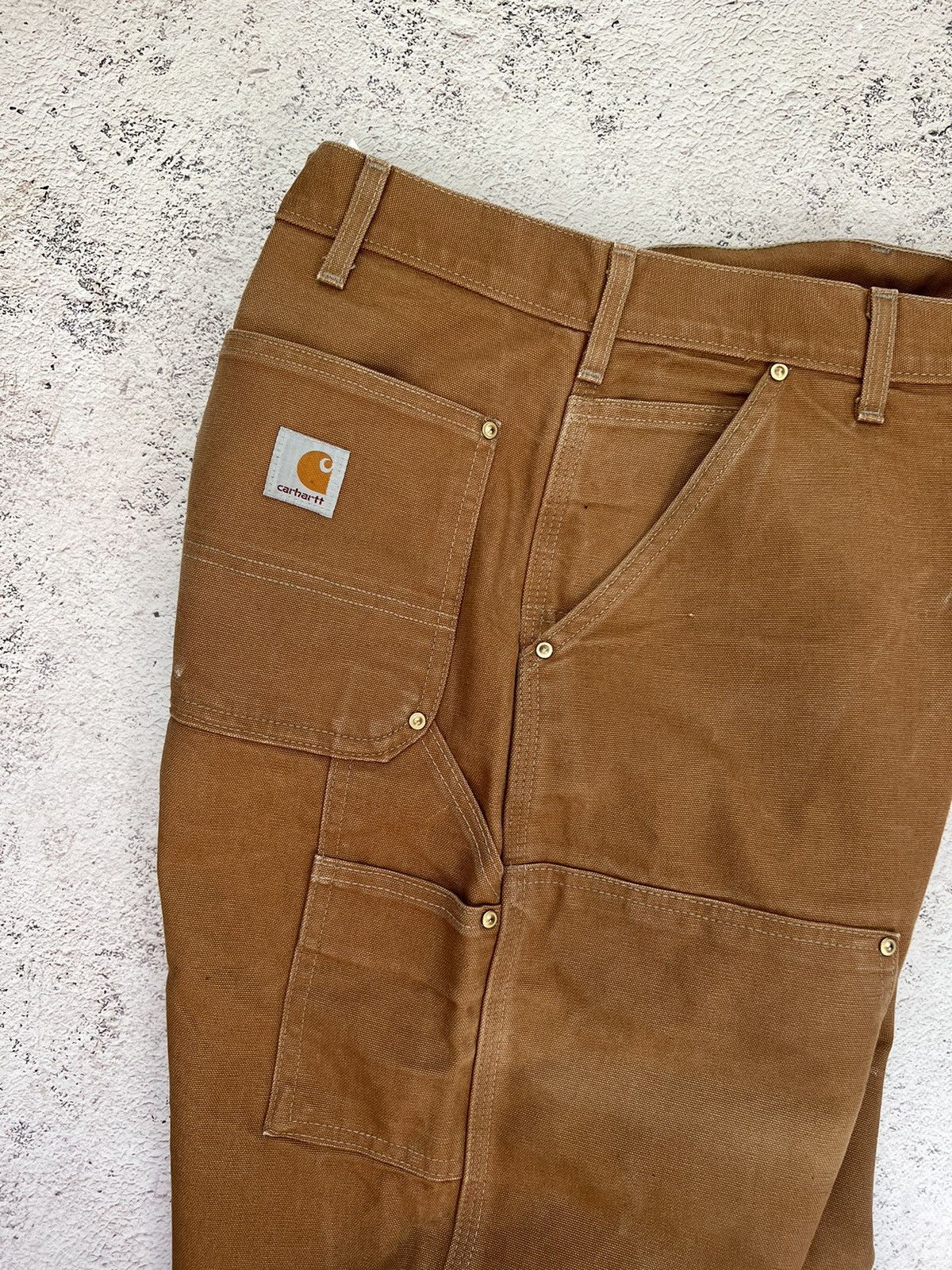 Carhartt × Vintage 125 Year Anniversary Double Knee Carhartt work pants Size US 36 / EU 52 - 2 Thumbnail