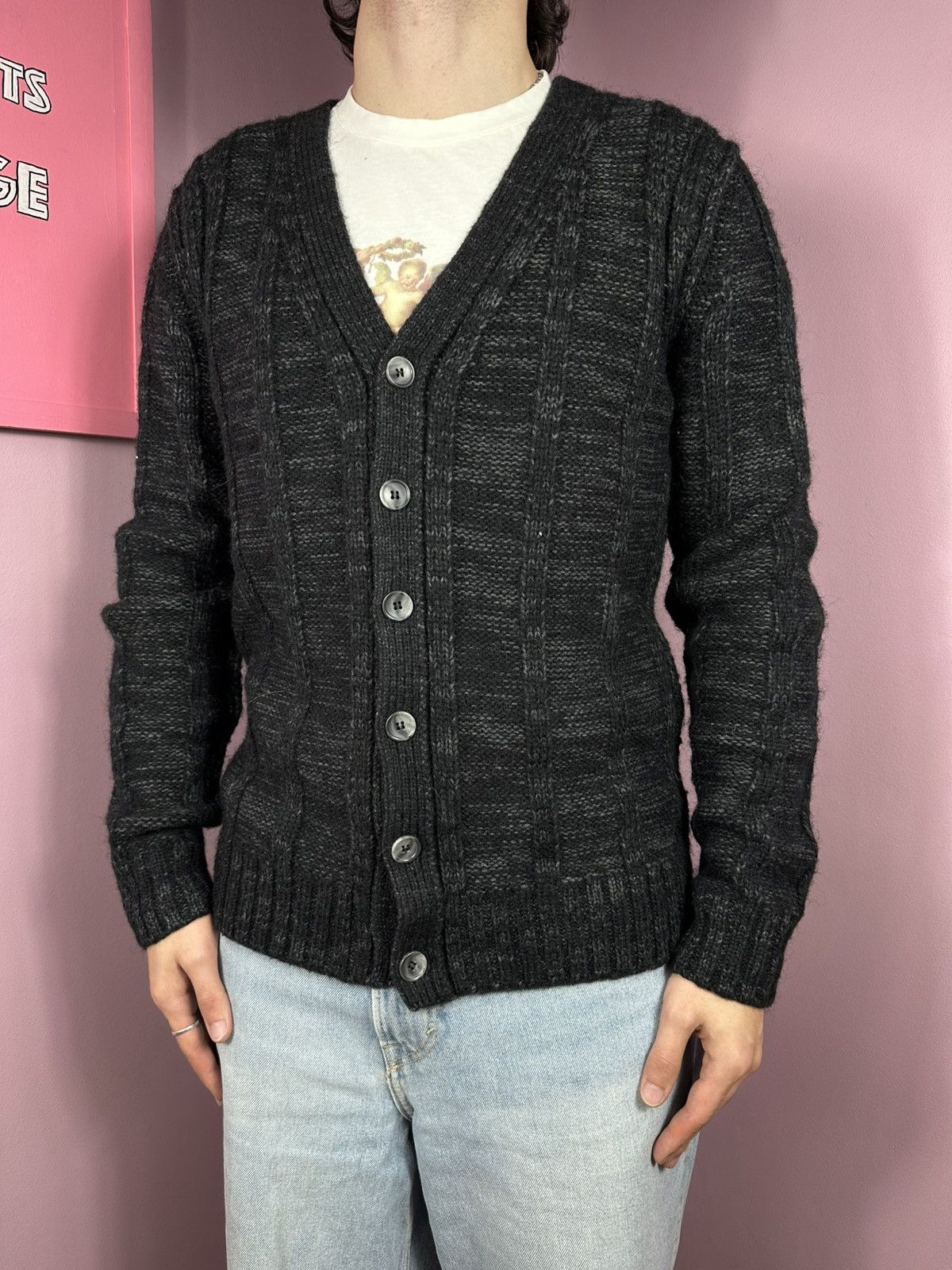 Dolce & Gabbana 2000 Dolce Gabbana Knitted Button Up Cardigan Sweater Wool Size US M / EU 48-50 / 2 - 2 Thumbnail