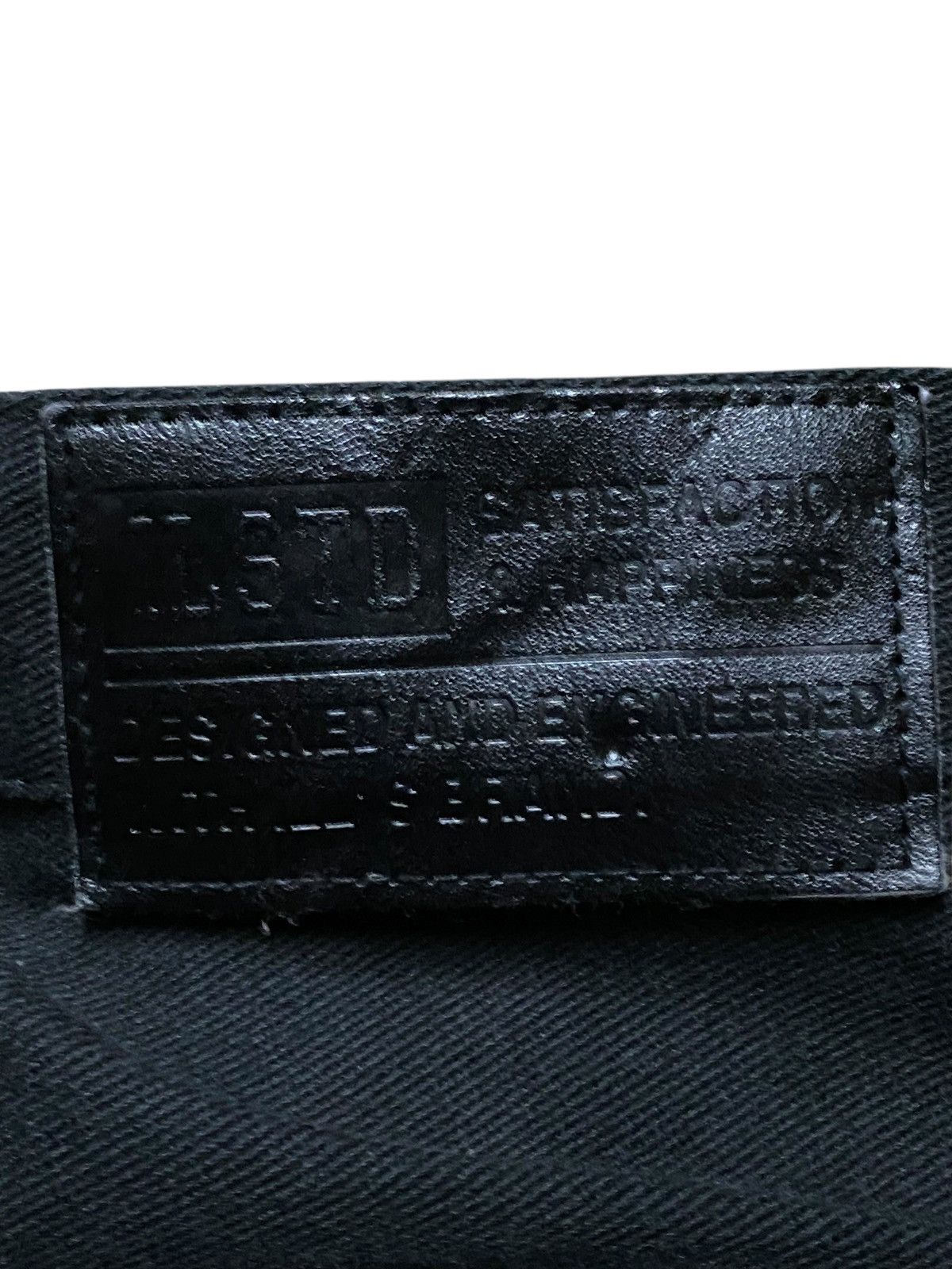 Japanese Brand ILL’S Japan Denim Loudly Voltage Embroidered Baggy Jeans Size US 34 / EU 50 - 18 Thumbnail