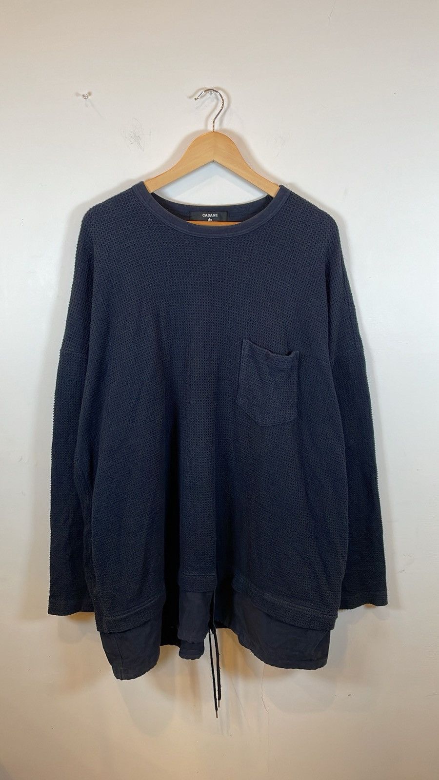 トップス CABANE de ZUCCa - fur custom sweatshirt 07 Cabane de Zucca Gimp Hoodie - M | neverlandsupply