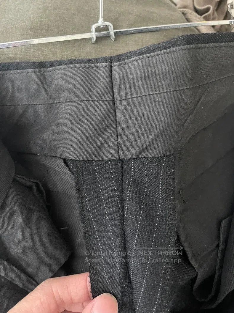 Comme des Garcons Comme des garcons homme deux wool pinstripe pants. Size US 28 / EU 44 - 6 Thumbnail