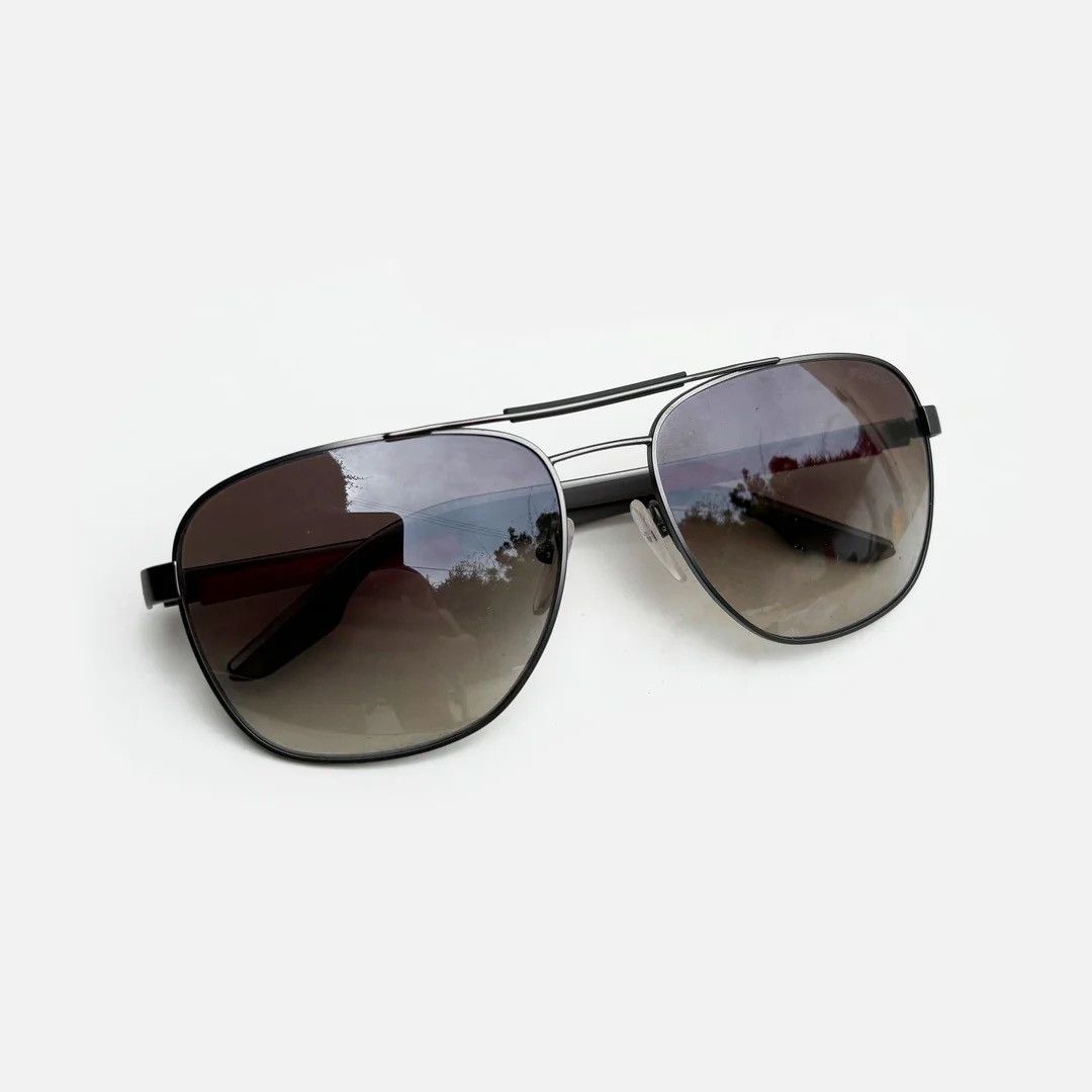 Prada Prada 2000 Vintage Linea Rossa SPS 53X Aviator Sunglasses Size ONE SIZE - 3 Thumbnail