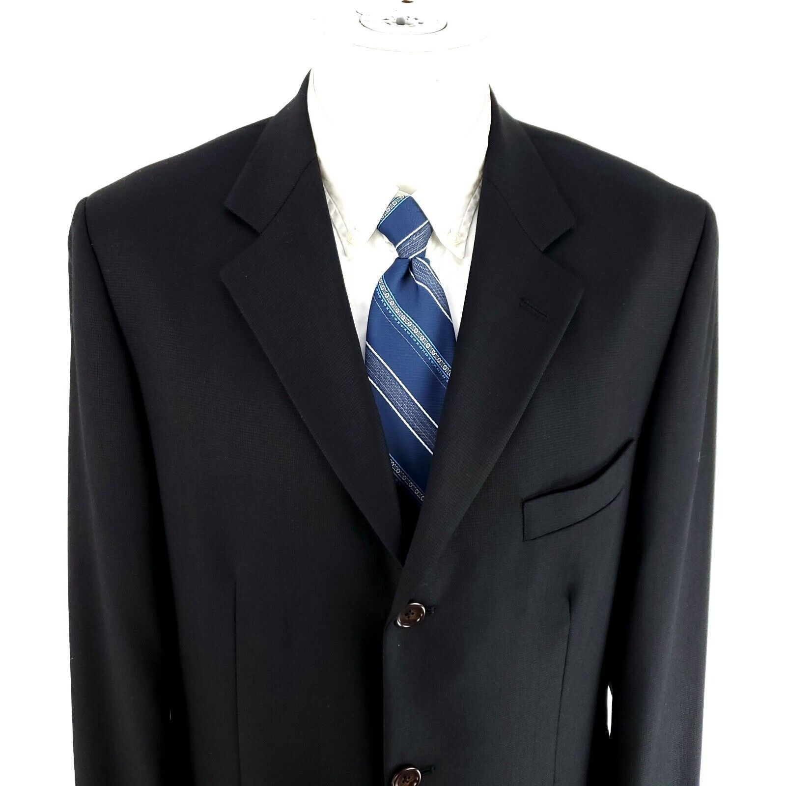 Joseph & Feiss Joseph & Feiss International Worsted Wool 3 Button Sport Coa Size 40R - 1 Thumbnail