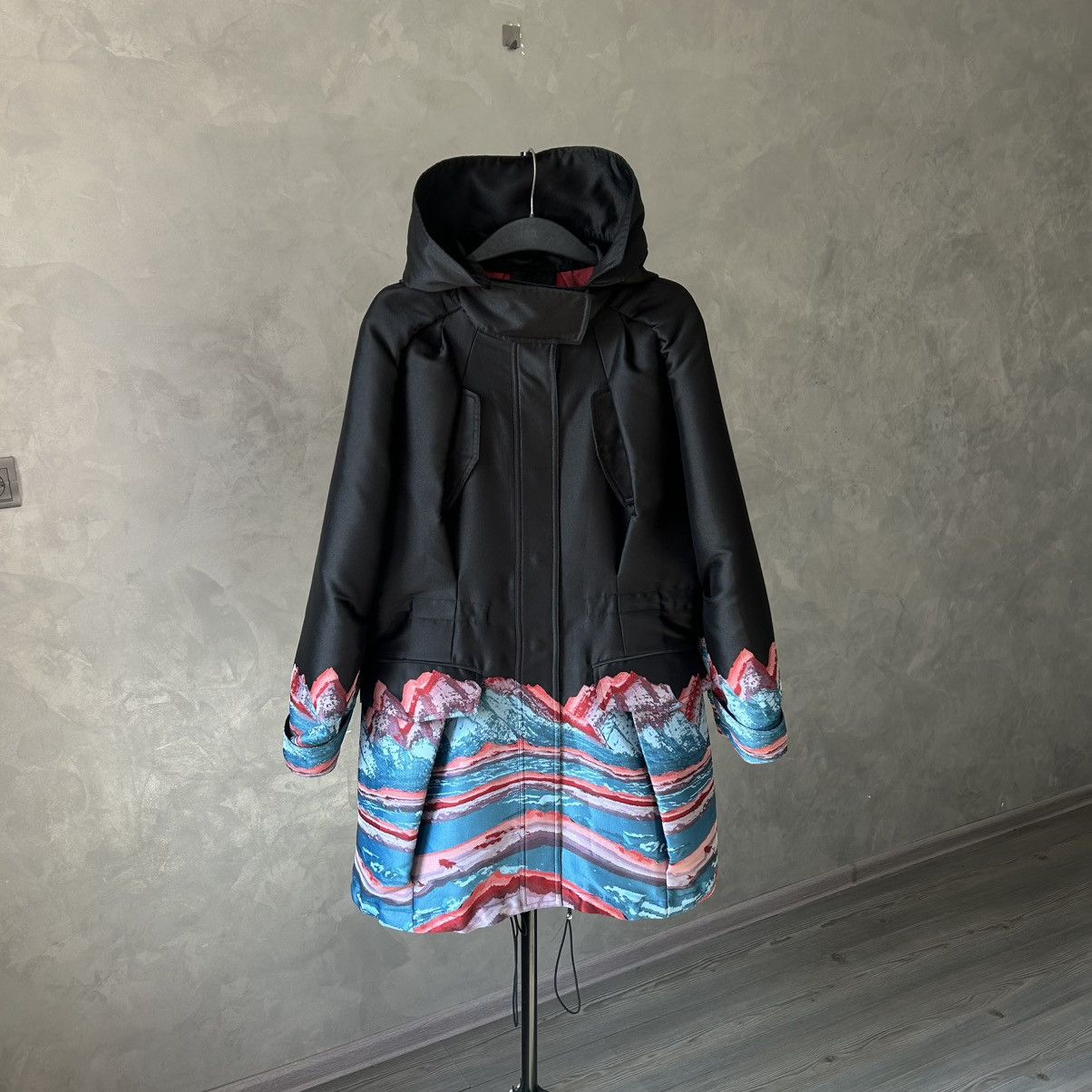 Alexander Wang Alexander Wang Mountain Satin Jacquard Hooded Jacket Parka Size M / US 6-8 / IT 42-44 - 5 Thumbnail