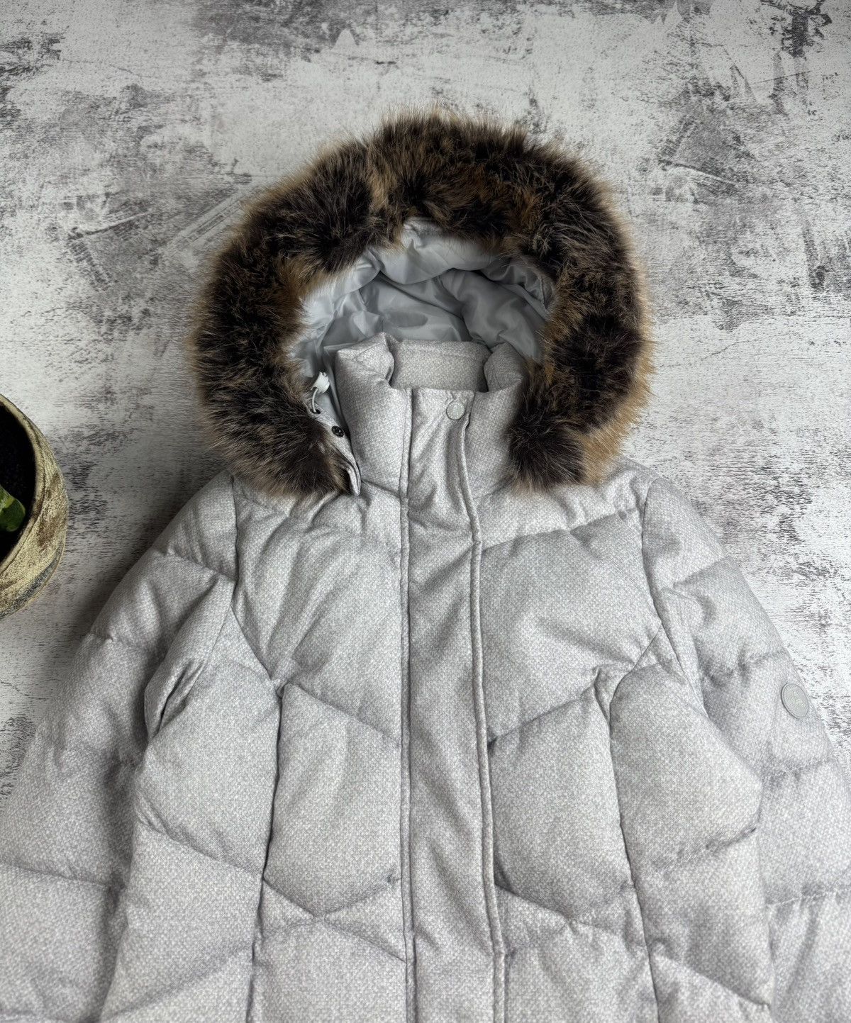 Barbour Barbour Sternway Fur Faux Quilt Women UK 8 Outdoor Down Parka Coat Jacket Puffer Size S / US 4 / IT 40 - 6 Thumbnail