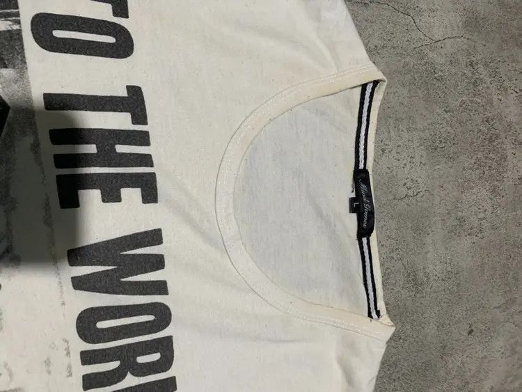Japanese Brand 2000s Mind Games double layer poem to the world t shirt Size US M / EU 48-50 / 2 - 2 Thumbnail