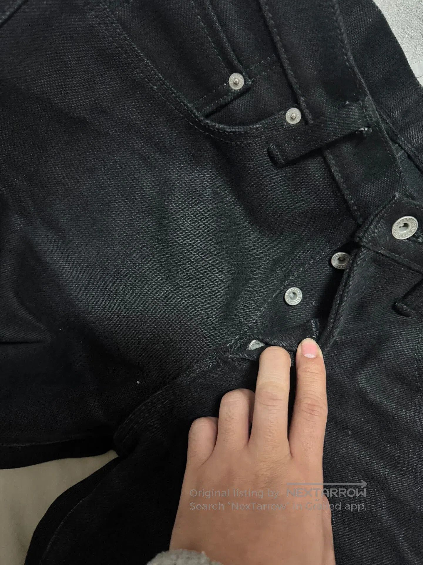 Iron Heart Limited Edition Iron Heart Black Jeans. Size US 36 / EU 52 - 5 Thumbnail