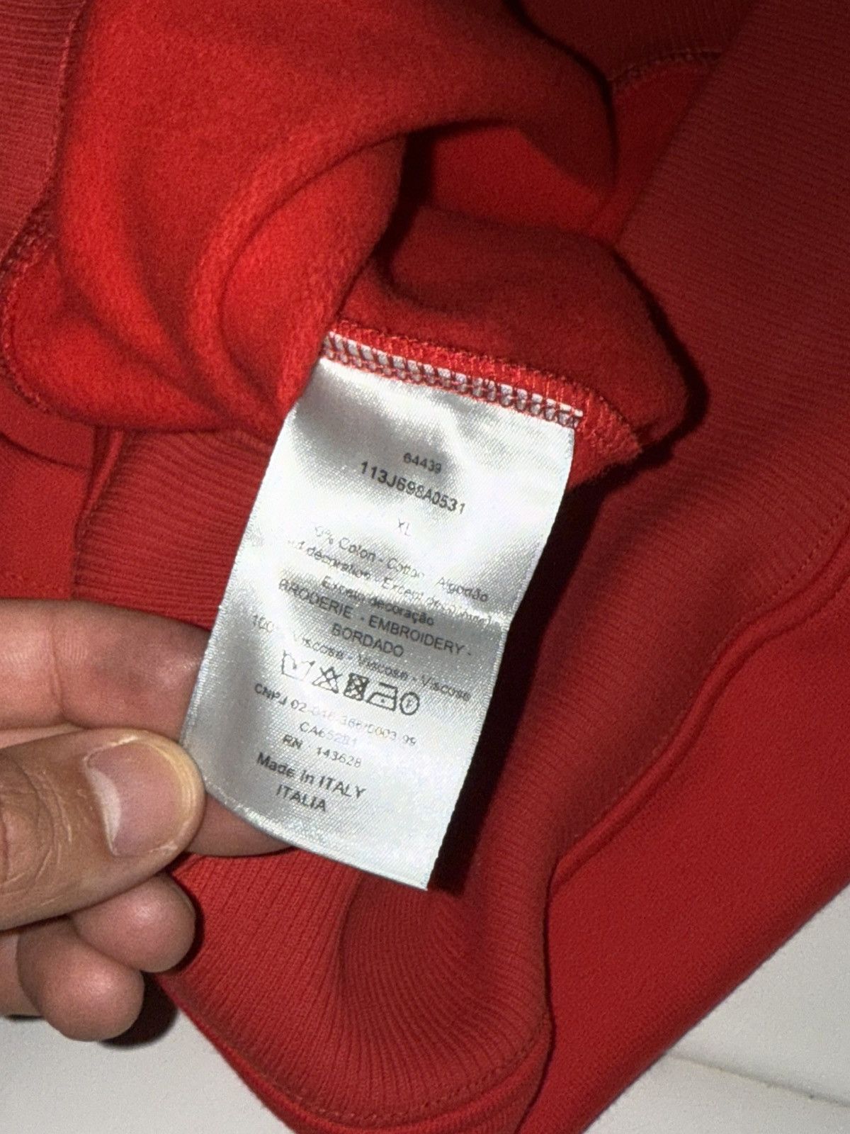 Dior CD logo hoodie Size US M / EU 48-50 / 2 - 6 Thumbnail