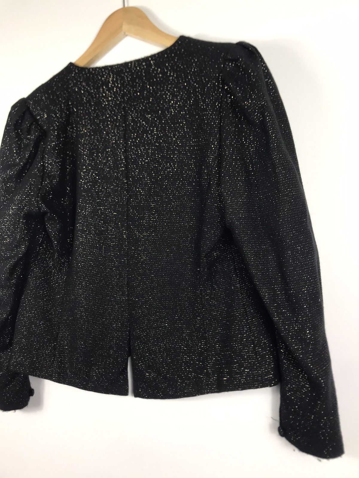 Vintage 🔥Nice Design Lanificio Ferrarin Italy Cropped Coat Jacket Size S / US 4 / IT 40 - 12 Thumbnail