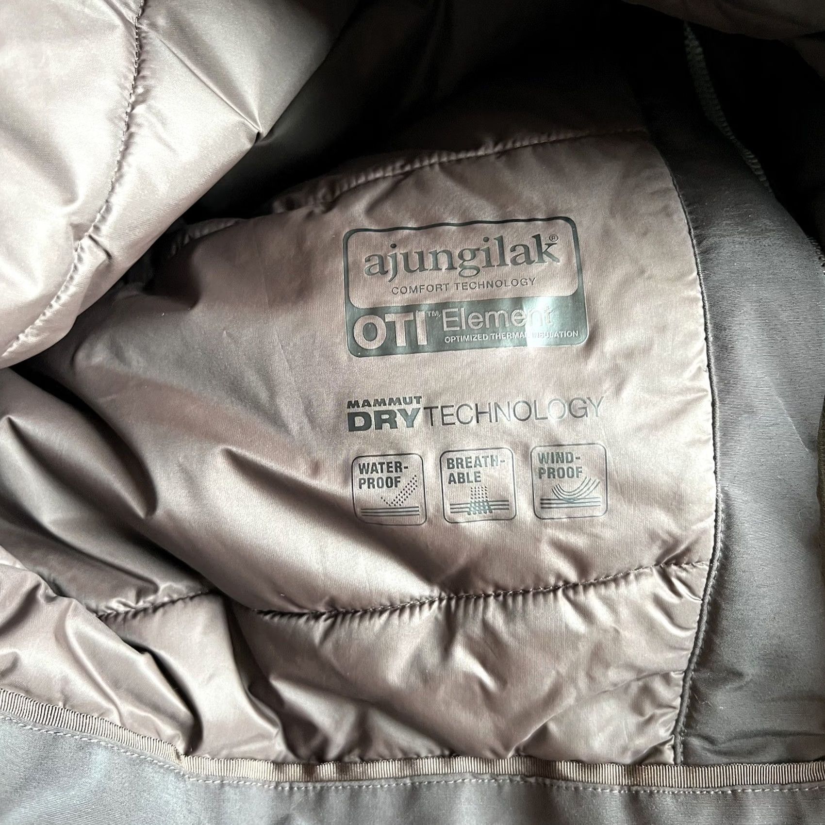 Mammut Mammut Chamuera Jacket Women's S Brown Full Zip Insulated Parka Down Size S / US 4 / IT 40 - 6 Thumbnail