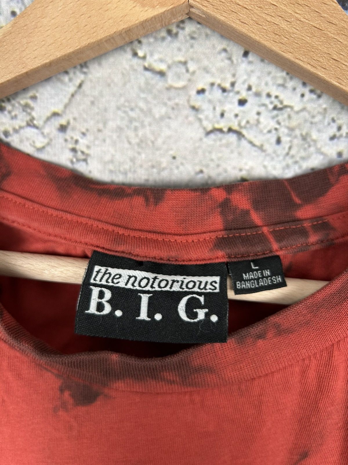Rap Tees Notorious BIG Rap Tee Tie Dye Streetwear Vintage Retro Size US L / EU 52-54 / 3 - 4 Thumbnail