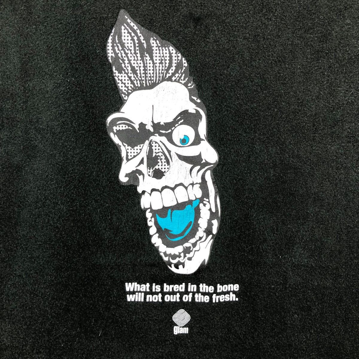 Vintage Vintage GLAM Glamour Punk T-Shirt Sleeveless Skull Mohawk Size US S / EU 44-46 / 1 - 3 Thumbnail