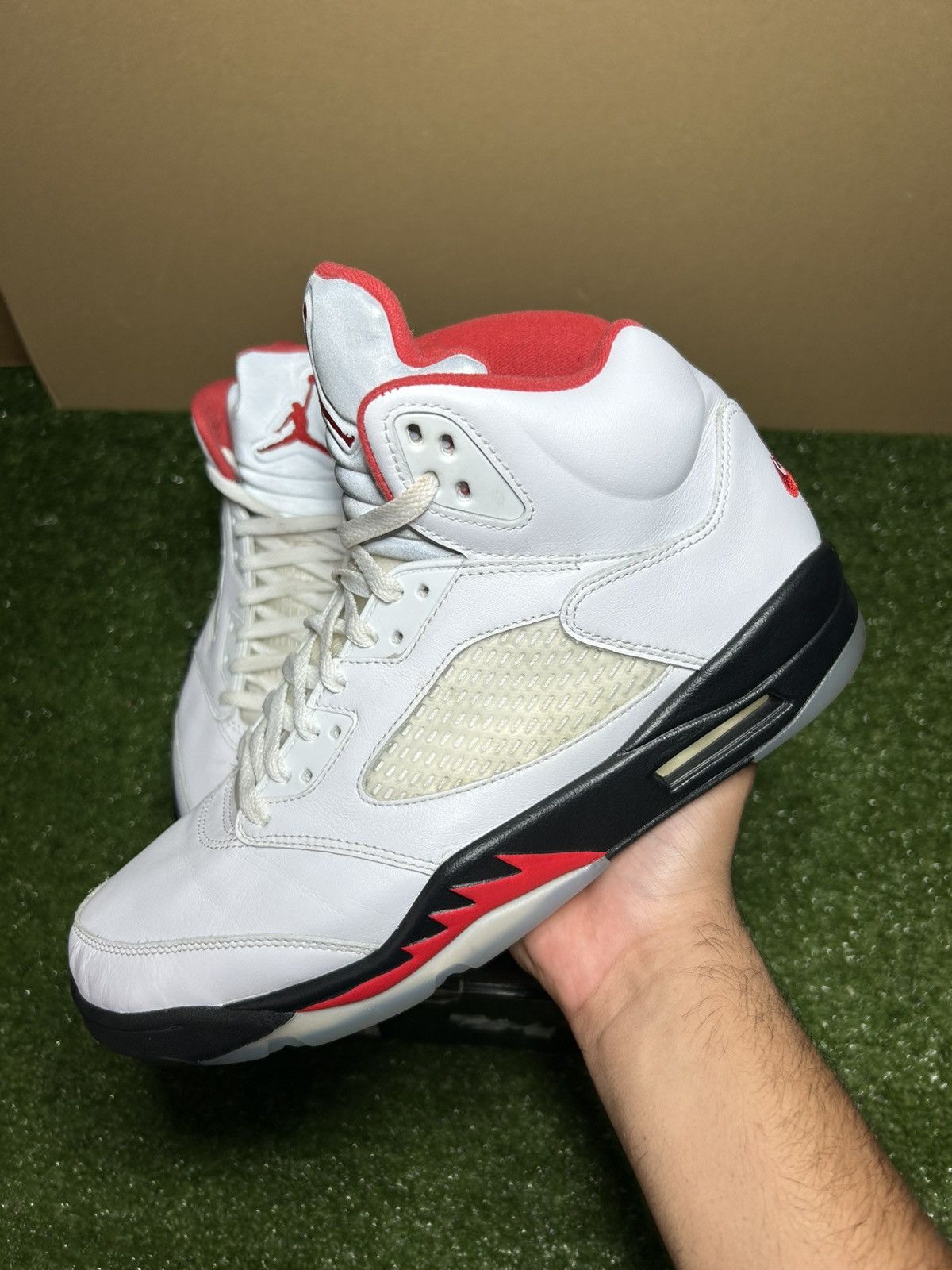 Jordan Brand Jordan 5 fire red 2020 Size US 12 / EU 45 - 2 Thumbnail