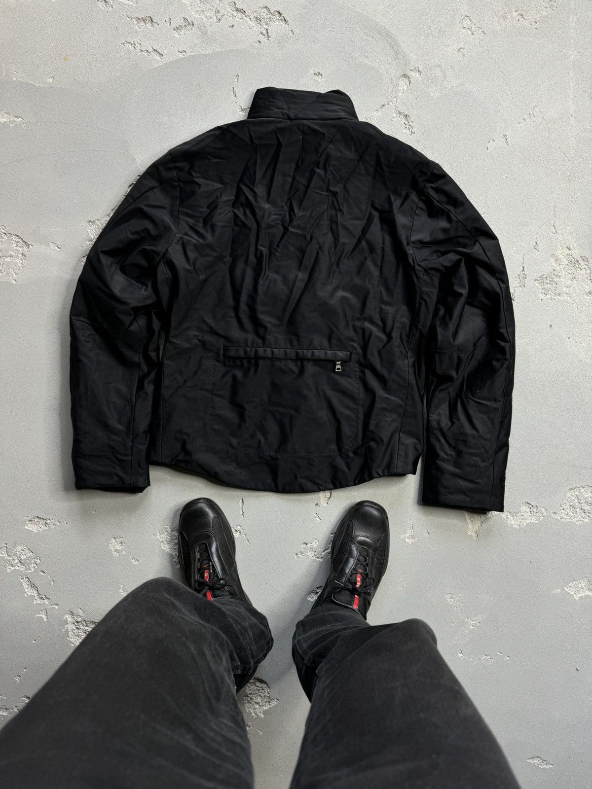 Archival Clothing Prada Red Tab nylon Jacket archive | Grailed