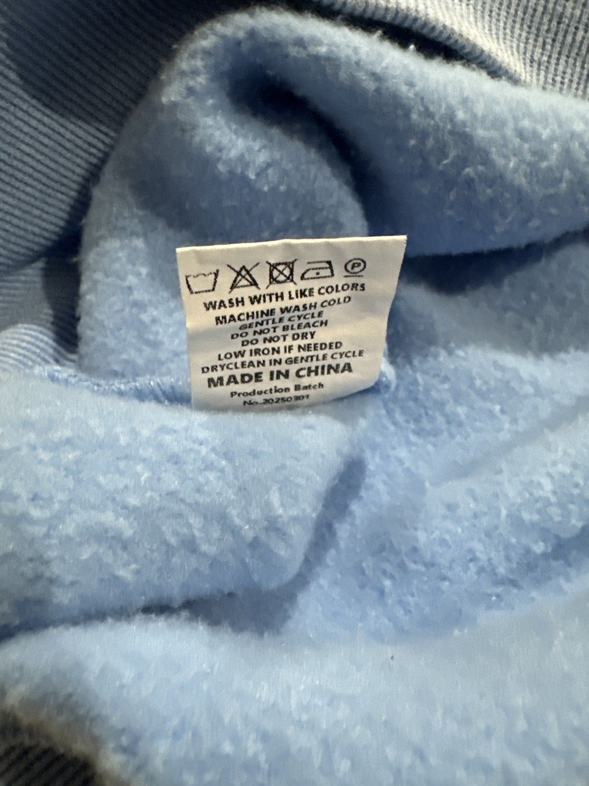 Other Righteous Baby Blue Jesus Zipup Hoodie Size US L / EU 52-54 / 3 - 4 Thumbnail
