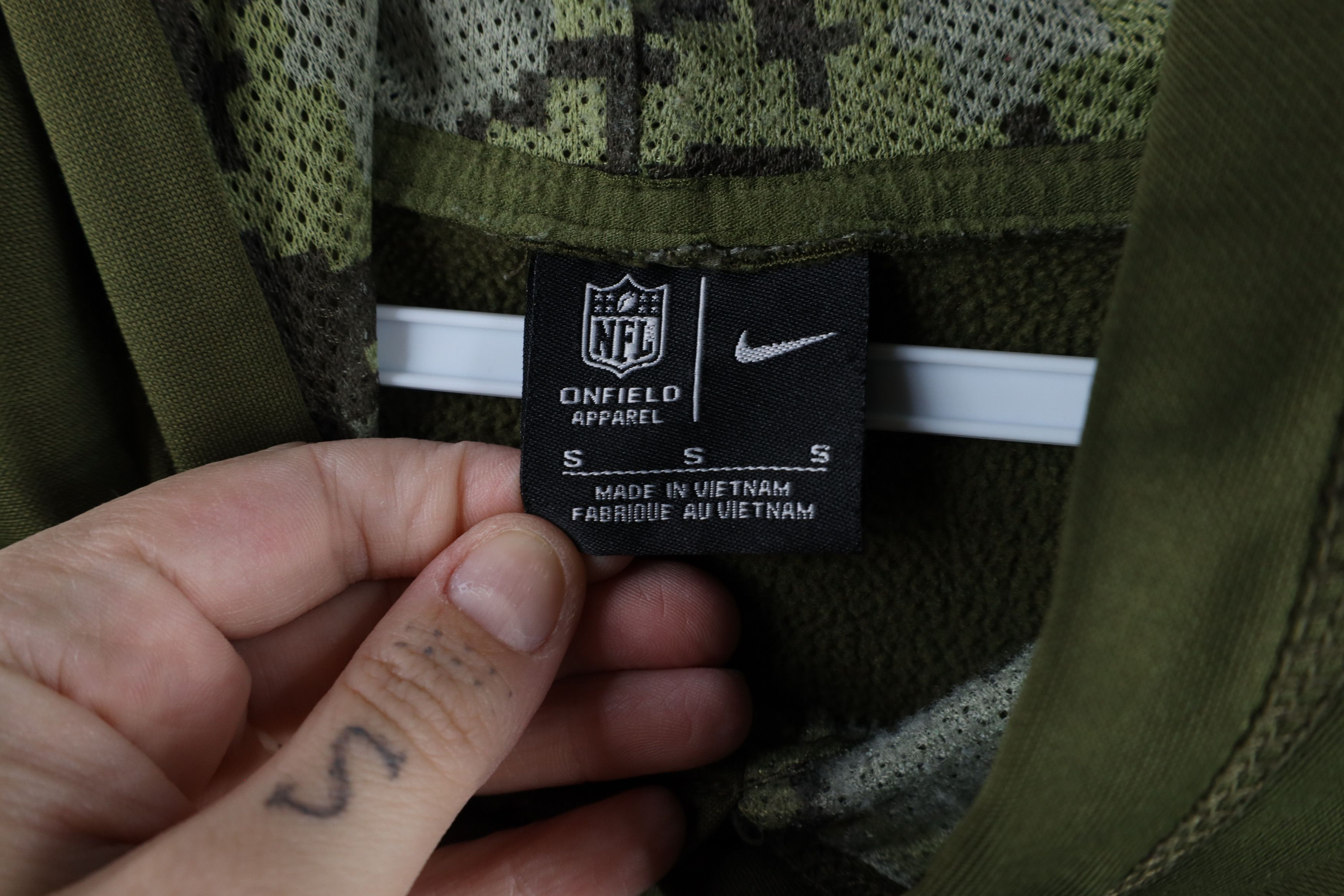 Nike Nike Salute To Service New England Patriots Football Hoodie Size US S / EU 44-46 / 1 - 9 Thumbnail