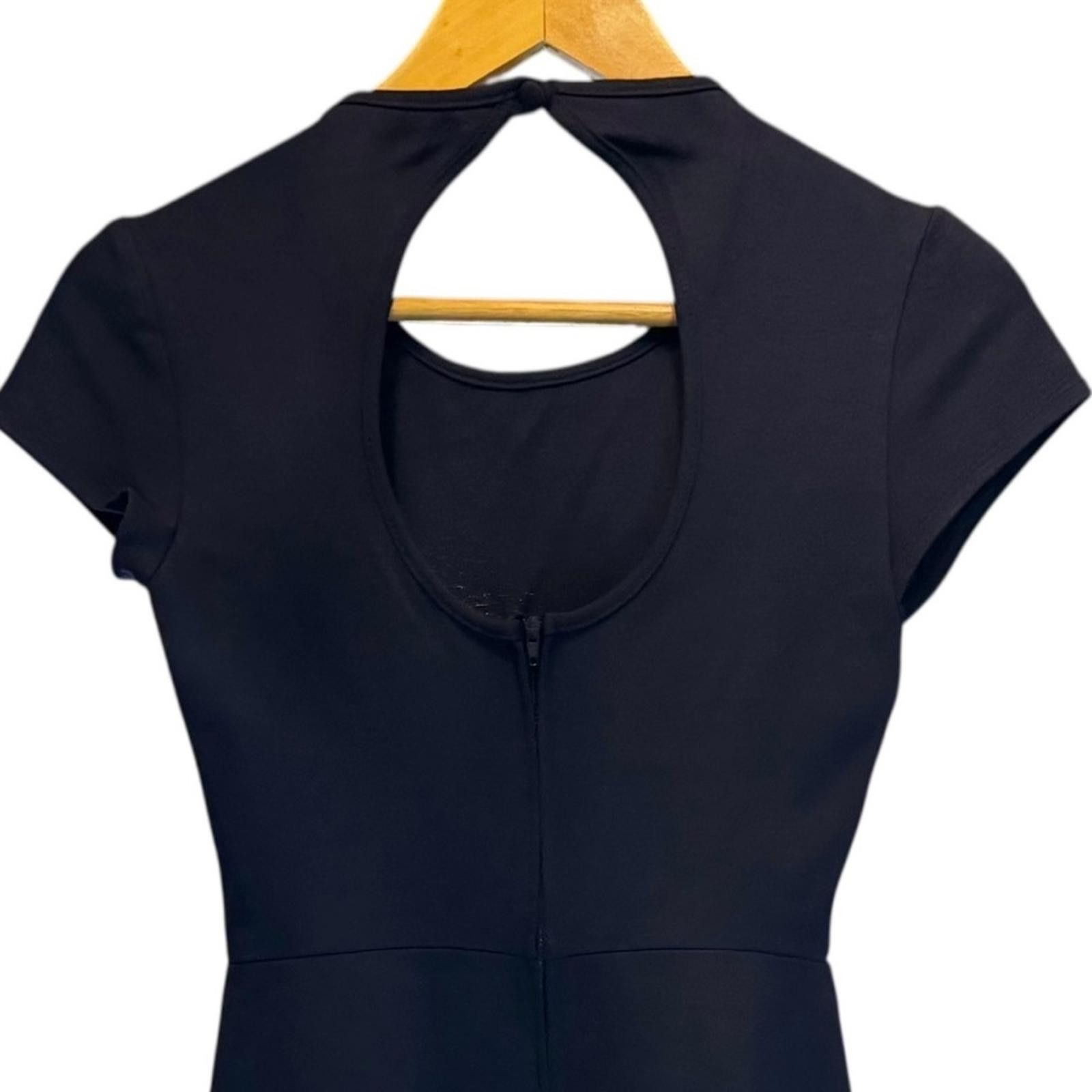 Designer B. Darlin. Fit and Flare Blue Cut-Out Dress. Size 5/6. Size M / US 6-8 / IT 42-44 - 10 Thumbnail