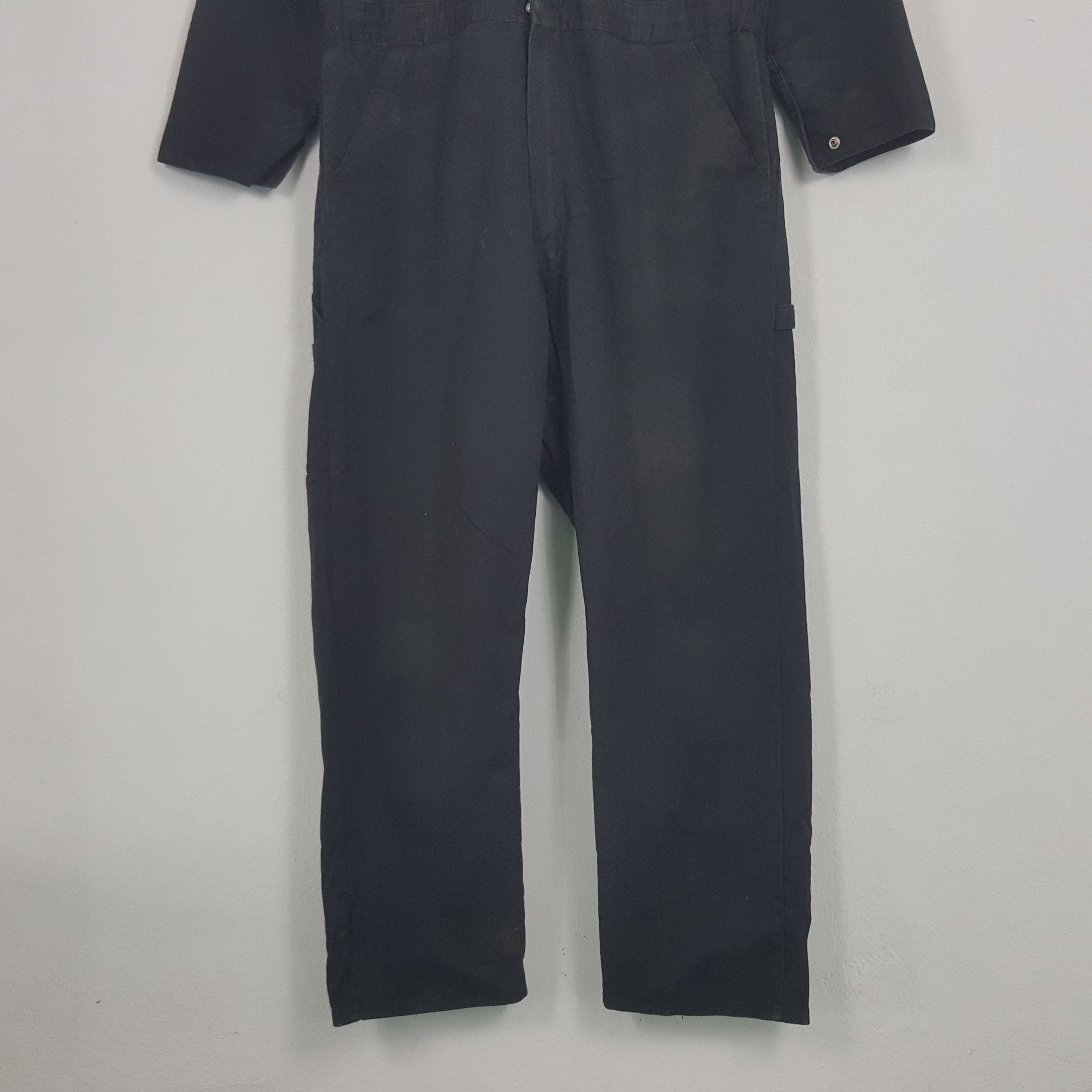Dickies × Vintage Vintage Dickies x Custom Skull Jumpsuit Coverall Jacket Size US L / EU 52-54 / 3 - 6 Thumbnail