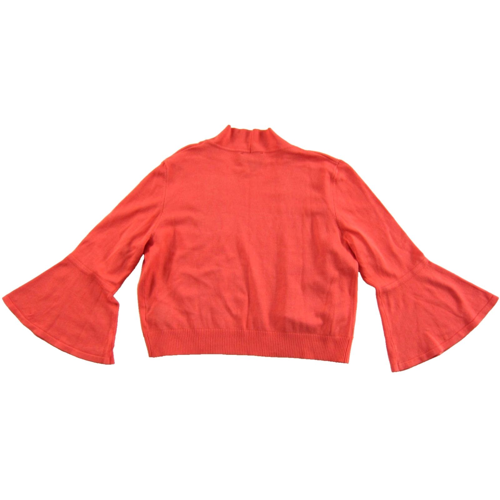 Pinko **Ronni Nicole Pink 3/4 Flare Sleeve Cardigan Sweater M** User: **Ronni Nicole Pink 3/4 Flare Sleeve Open Cardigan Sweater M** Size M / US 6-8 / IT 42-44 - 2 Thumbnail