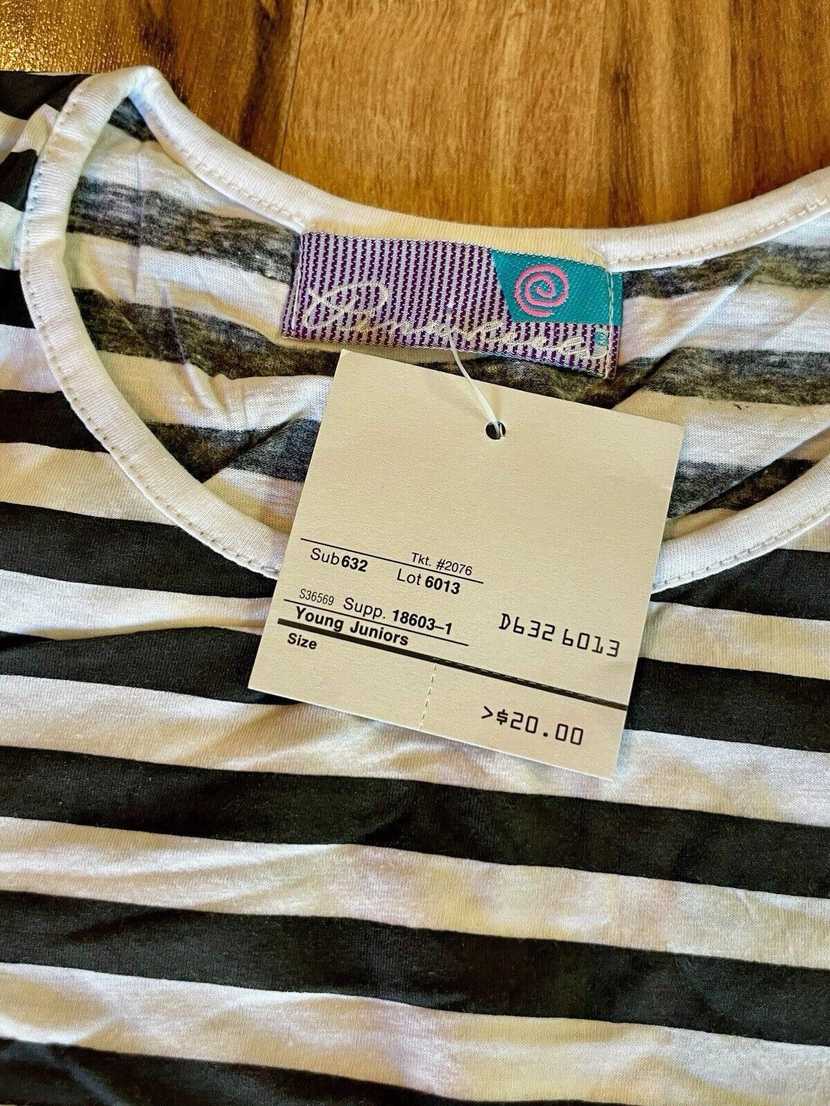 Designer Long Sleeve Striped Christmas Shirt Noel Size Large NWT (A1) Size L / US 10 / IT 46 - 4 Thumbnail