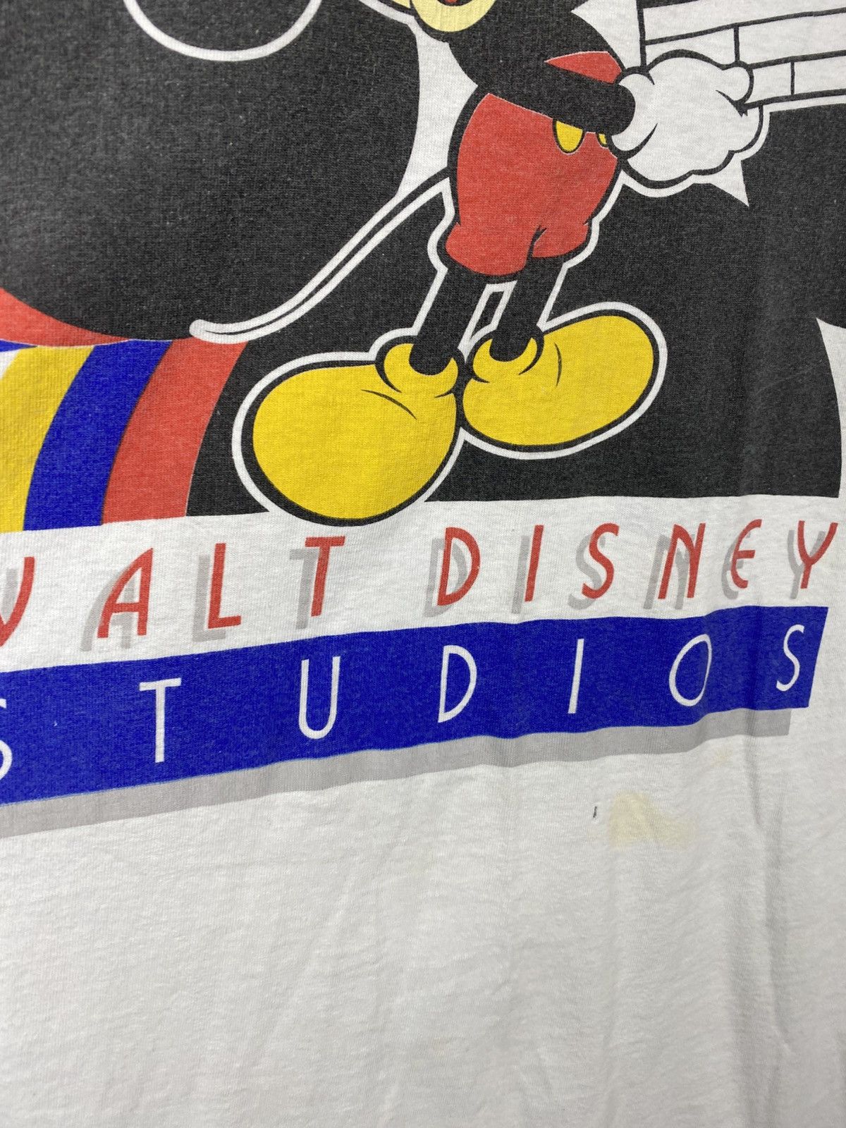 Disney 🐭Vintage 90s T-Shirt Disney Studios Made In U.S.A. VTG Tee🐭 Size US L / EU 52-54 / 3 - 6 Thumbnail