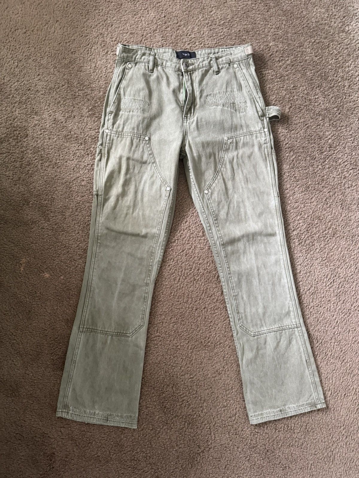 Vuja De Vuja De Flared Carpenter Pants Size US 30 / EU 46 - 1 Thumbnail